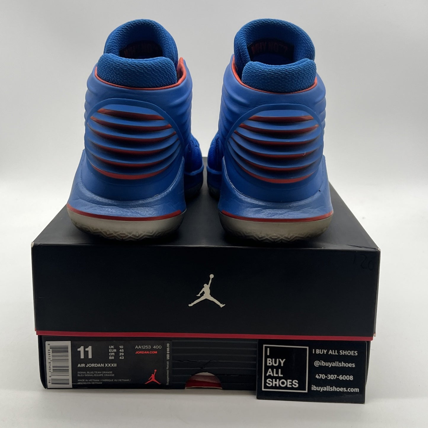 Size 11 - Air Jordan 32 Russell Westbrook (AA1253-400)