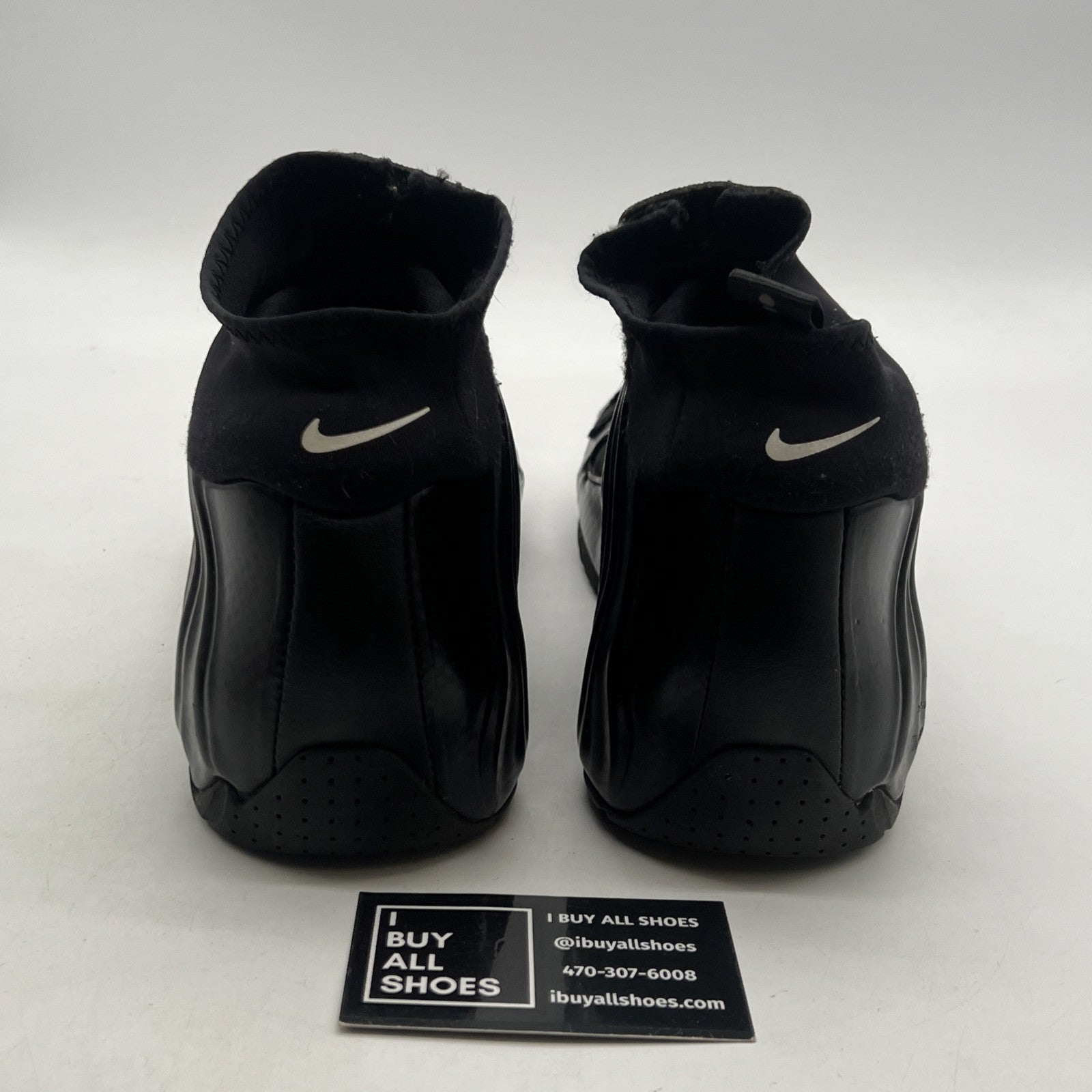 Size 10.5 - Nike Air Flightposite 2014 Carbon Fiber (642307-001)