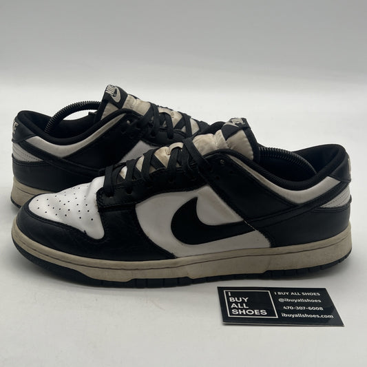 Size 10 - Nike Dunk Low Black White (DD1391-100)