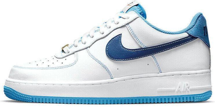 Size 9 - Nike Air Force 1 '07 First Use - White University Blue (DA8478-100)