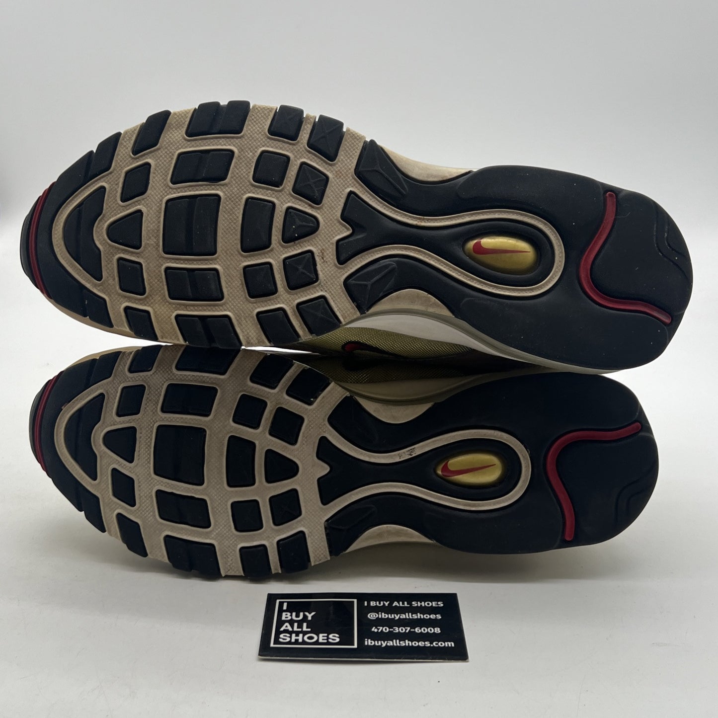Size 11 - Nike Air Max 97 OG QS Metallic Gold (884421-700)