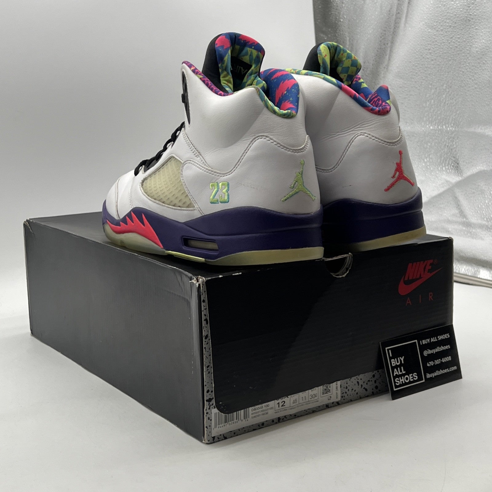 Size 12 - Air Jordan 5 Retro Alternate Bel-Air 2020 (DB3335-100)
