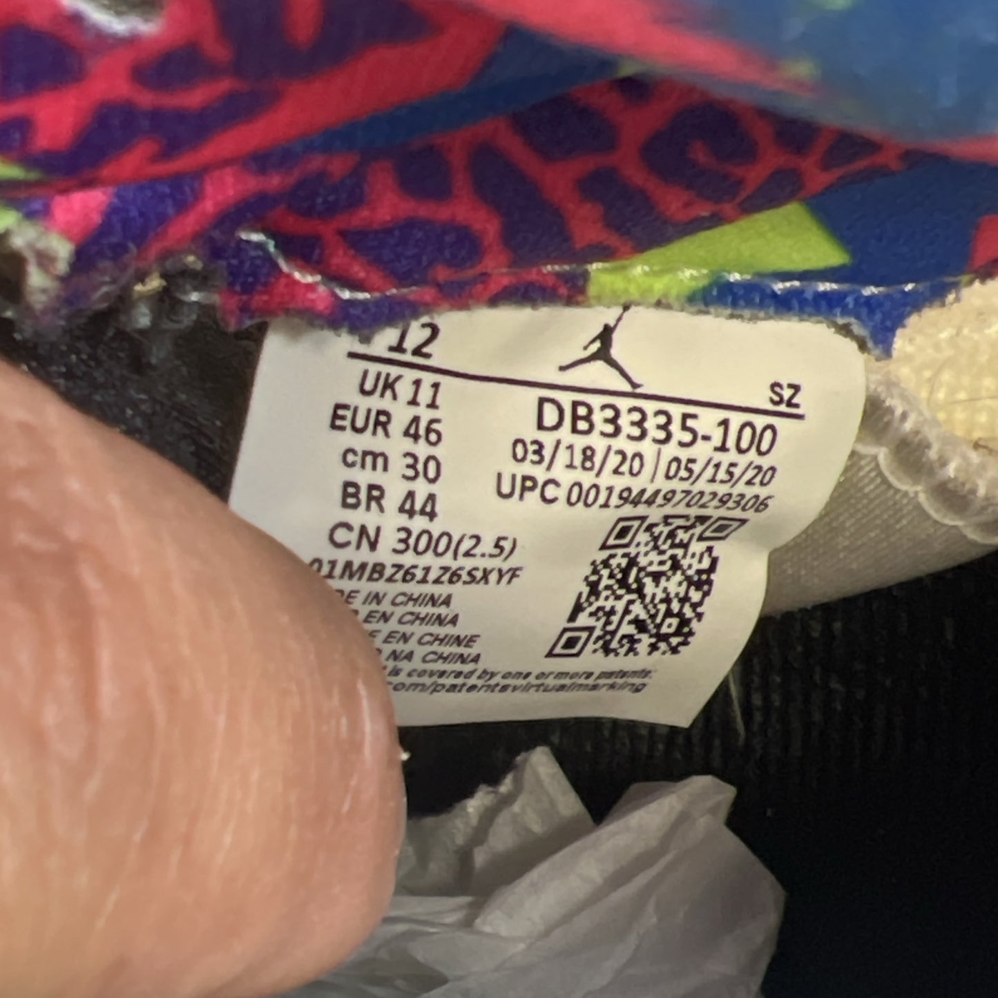 Size 12 - Air Jordan 5 Retro Alternate Bel-Air 2020 (DB3335-100)