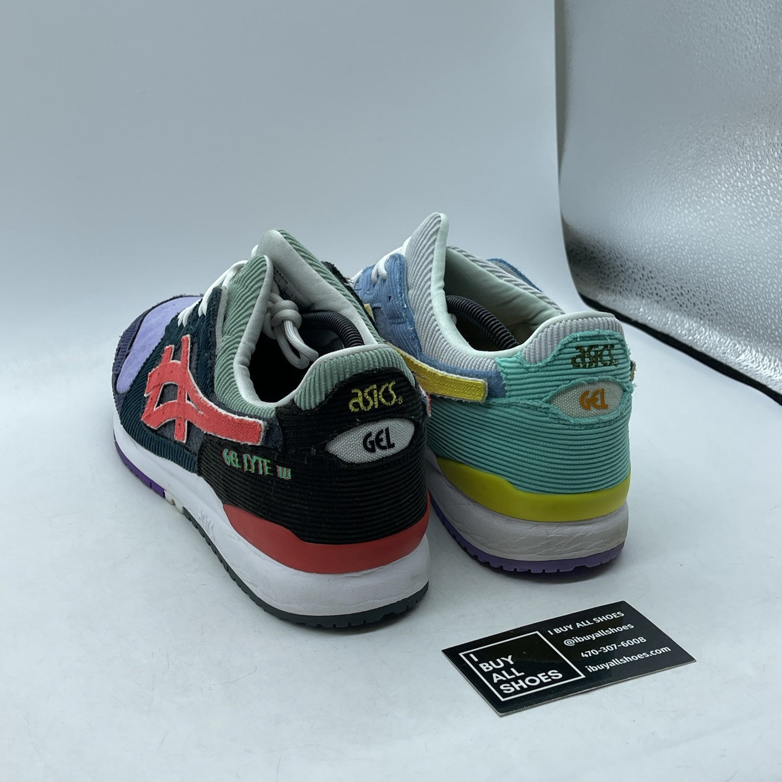 Size 12 - ASICS Sean Wotherspoon x Atmos x Gel Lyte 3 Corduroy Suede (1203A019)