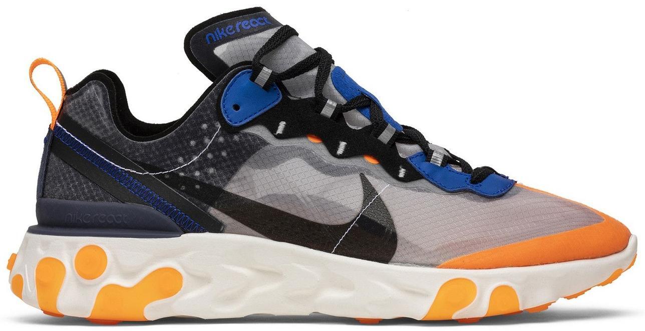 Size 13 - Nike React Element 87 Total Orange (AQ1090-004)