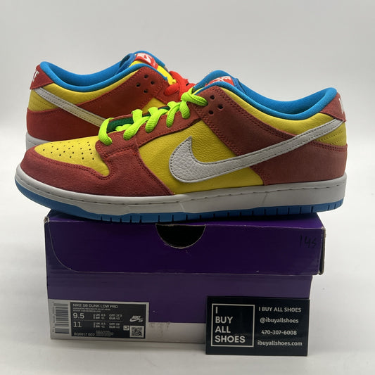 Size 9.5 - Nike SB Dunk Low Bart Simpson 2022 (BQ6817-602)