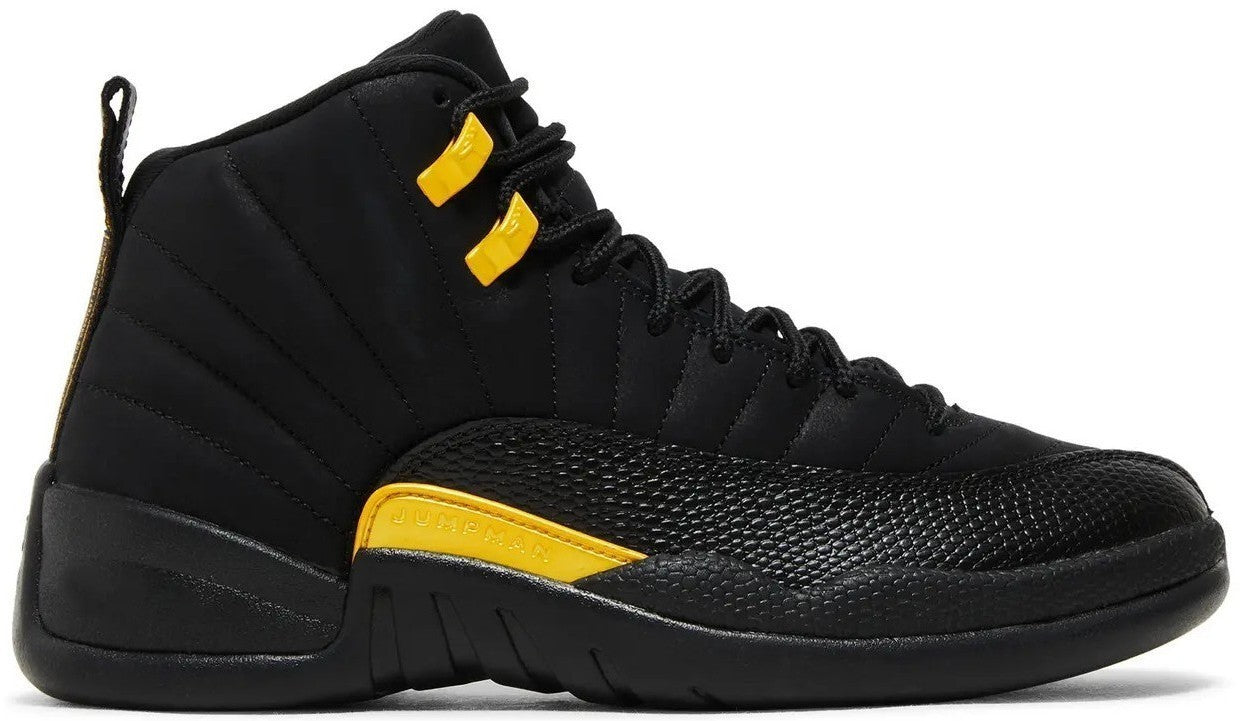 Size 9.5 - Air Jordan 12 Retro Mid Black Taxi (CT8013-071)