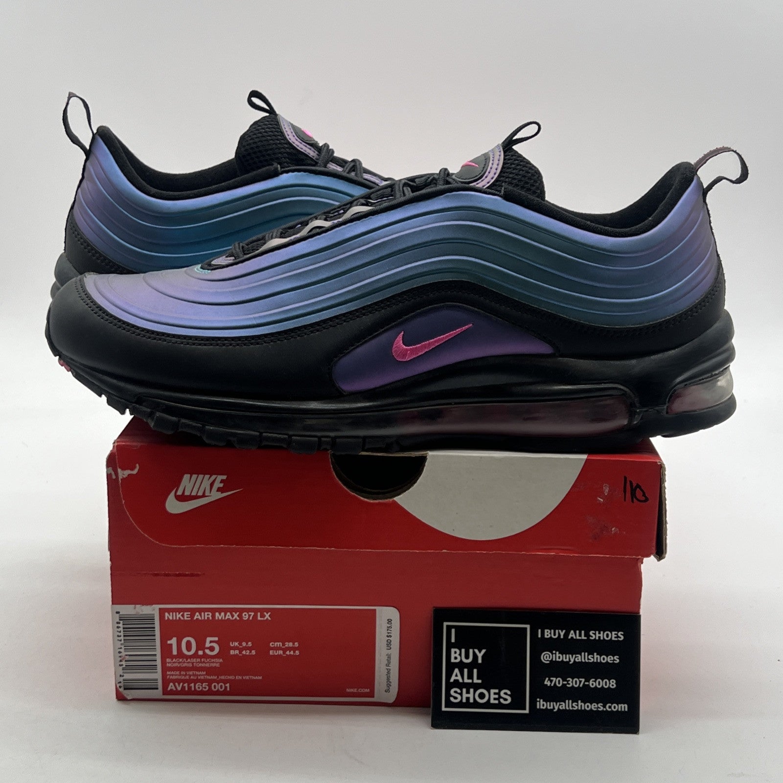 Size 10.5 - Nike Air Max 97 LX Throwback Future (AV1165-001)