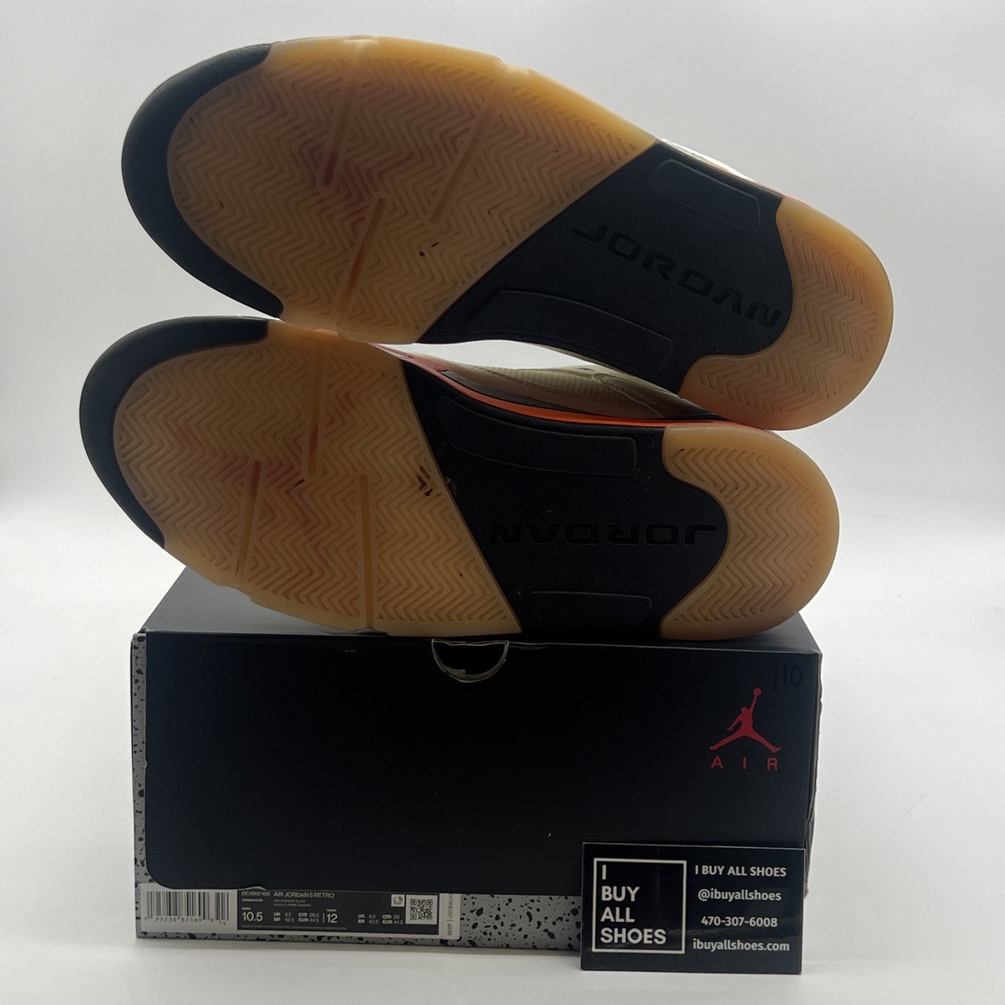 Size 10.5 - Air Jordan 5 Shattered Backboard (DC1060-100)