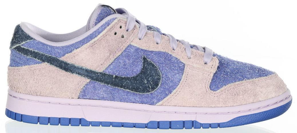 Size 6W - Nike Dunk SE Low Hydrangeas Purple Blue Suede (HQ3431-515)