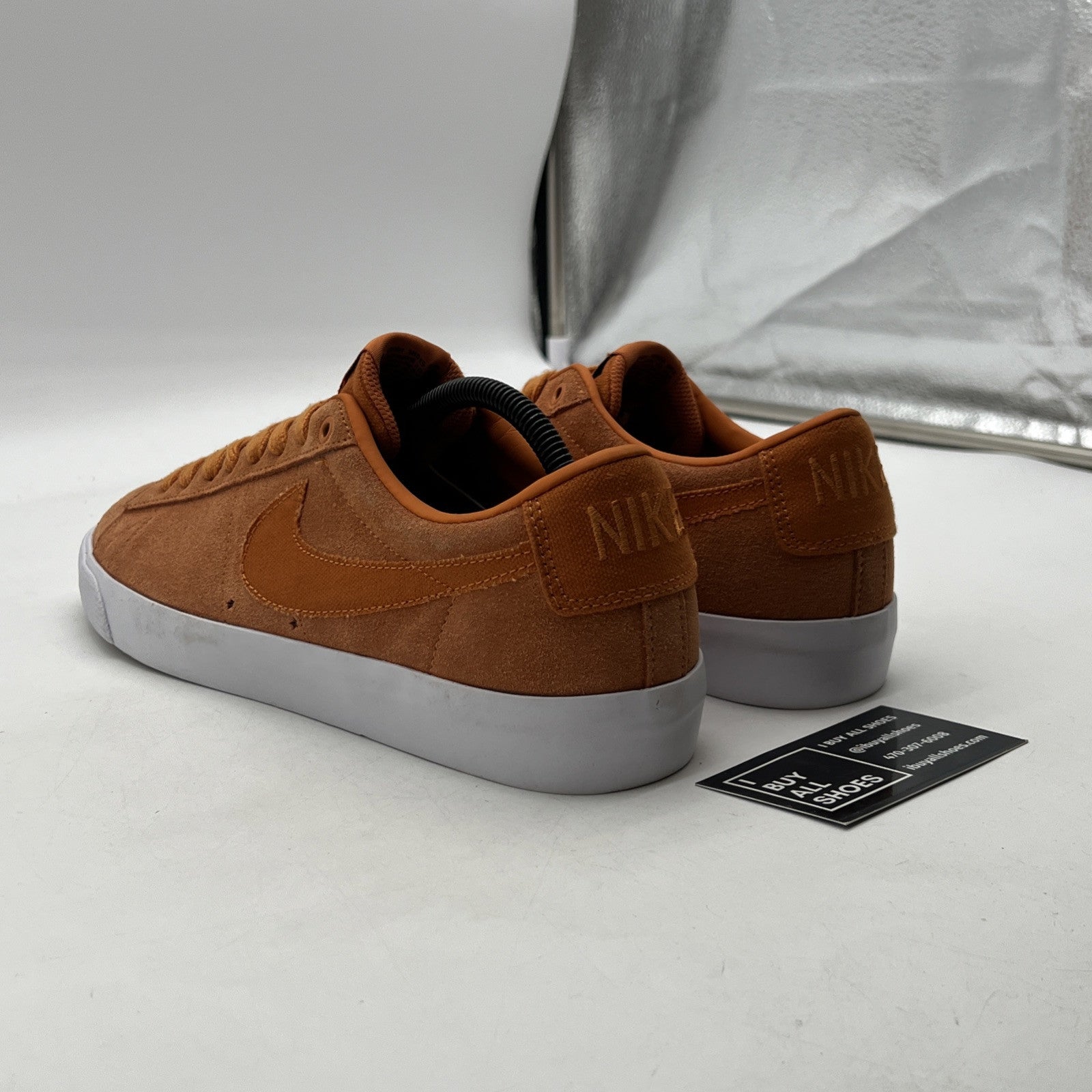 Size 10 - Nike Blazer GT SB Low Cinder Orange (704939-800)