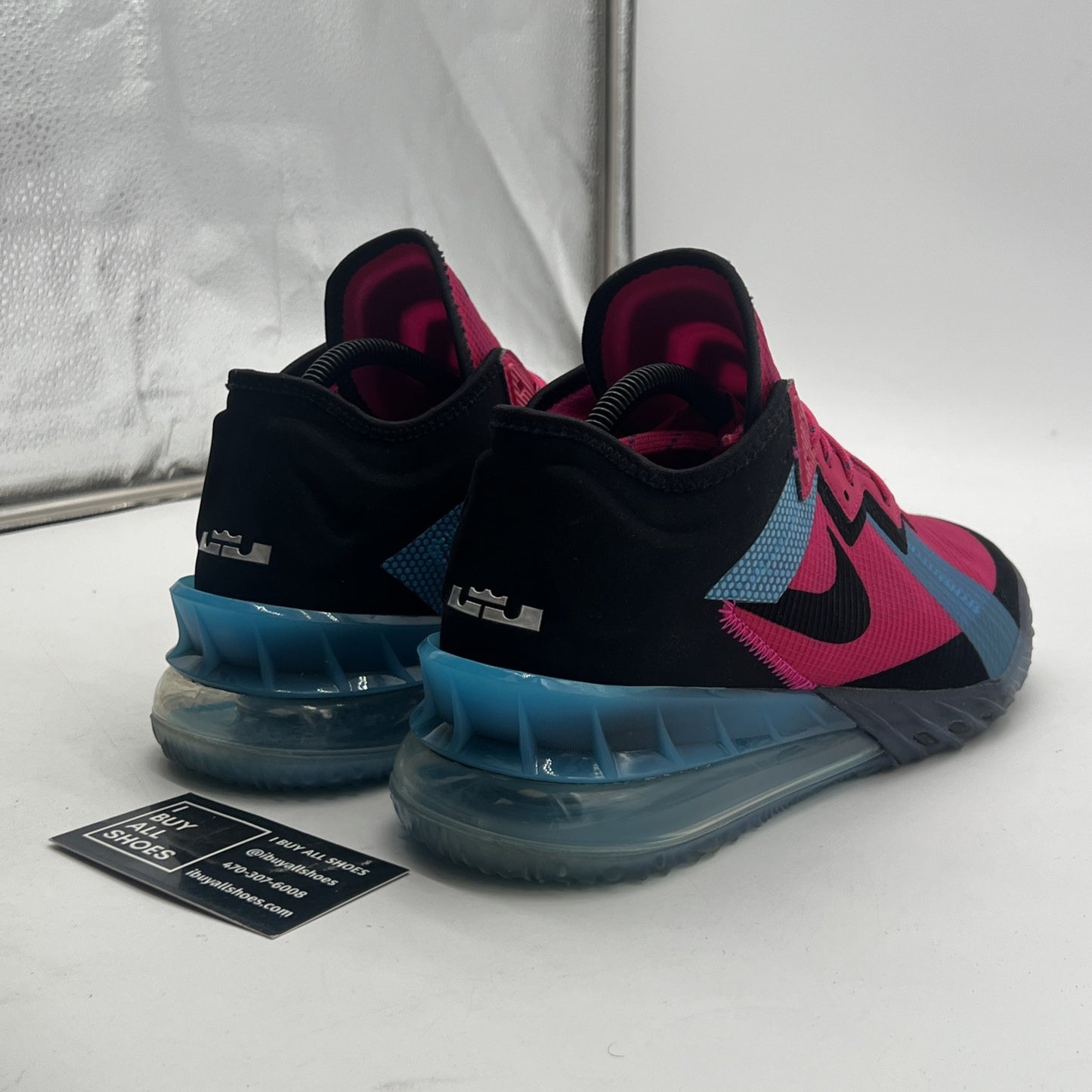 Size 8.5 - Nike LeBron 18 Low Neon Nights (CT7562-600)