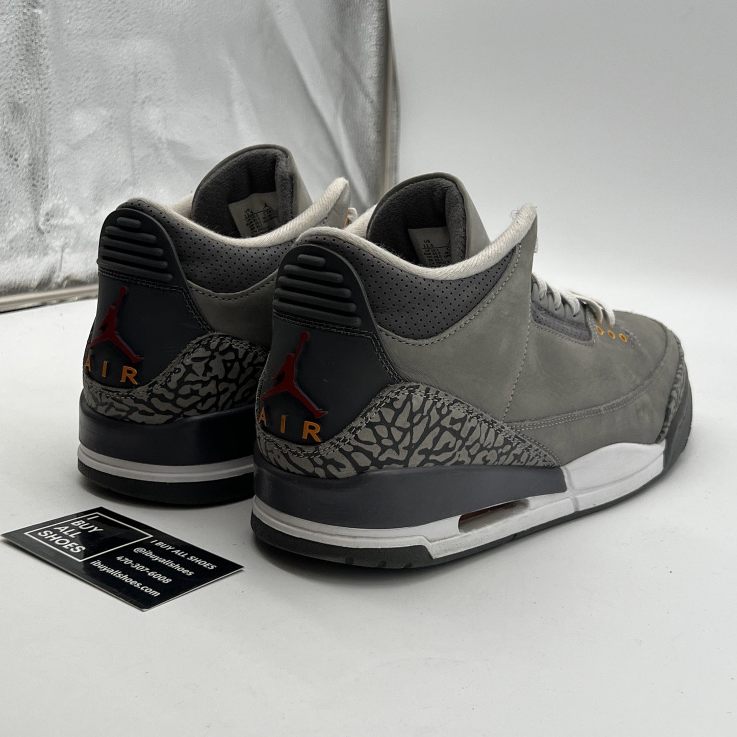 Size 11.5 - Air Jordan 3 Retro Mid Cool Grey (CT8532-012)