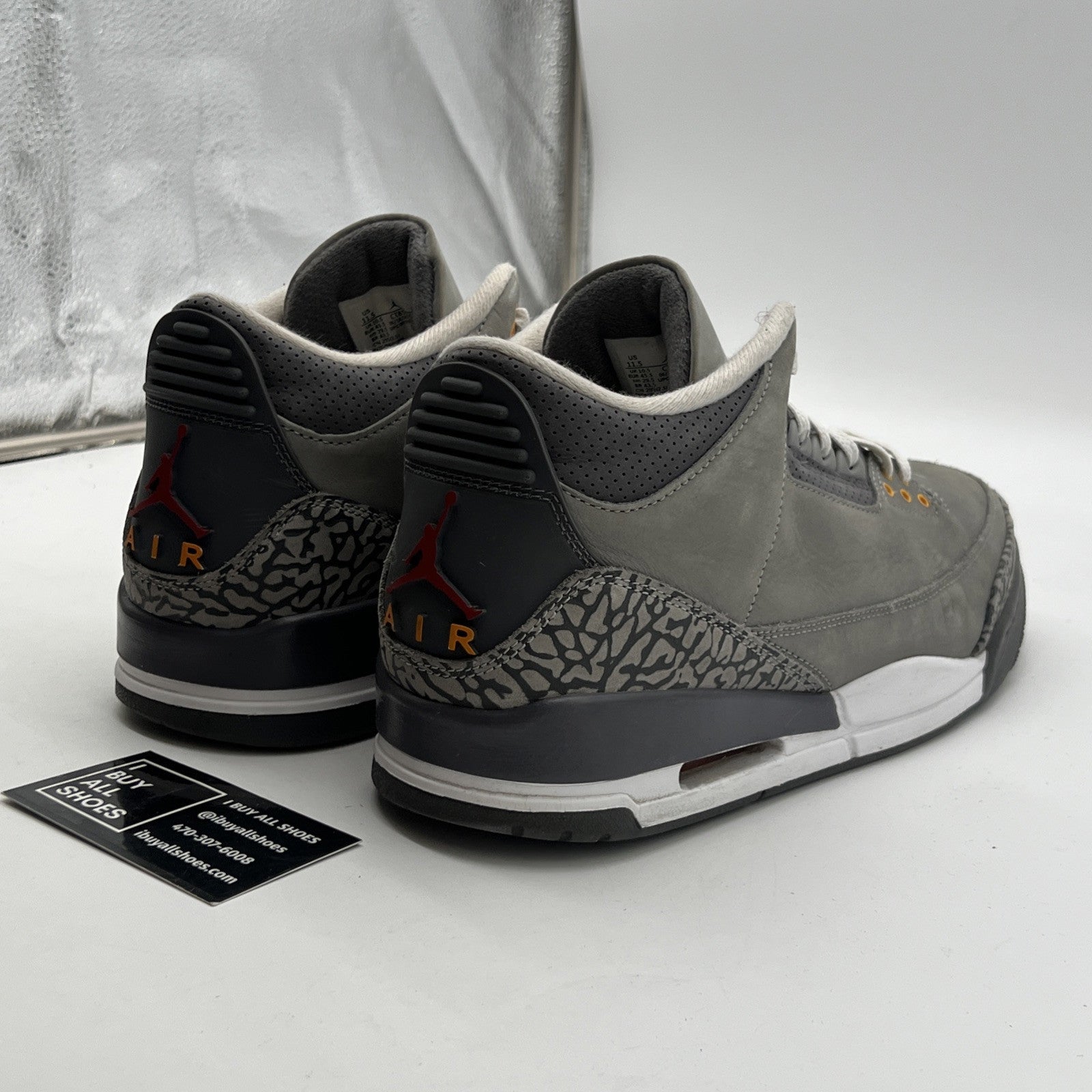 Size 11.5 - Air Jordan 3 Retro Mid Cool Grey (CT8532-012)