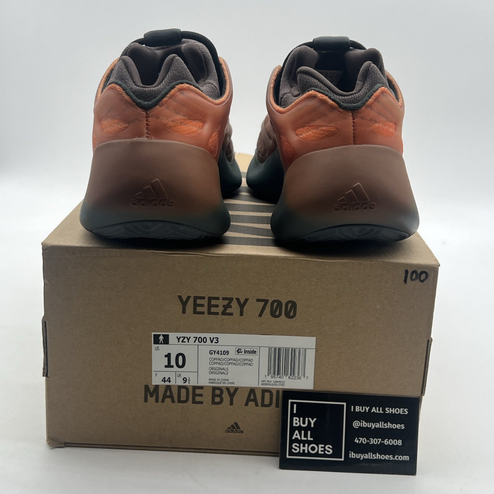 Size 10 - adidas Yeezy 700 V3 Copper Fade (GY4109)