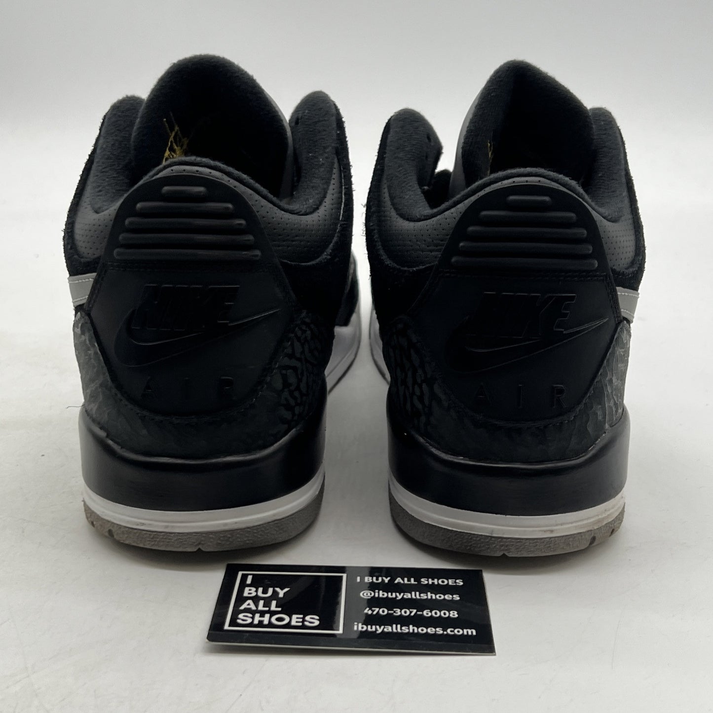 Size 11.5 - Air Jordan 3 Retro Tinker SP Black Cement 2019 (CK4348-007)