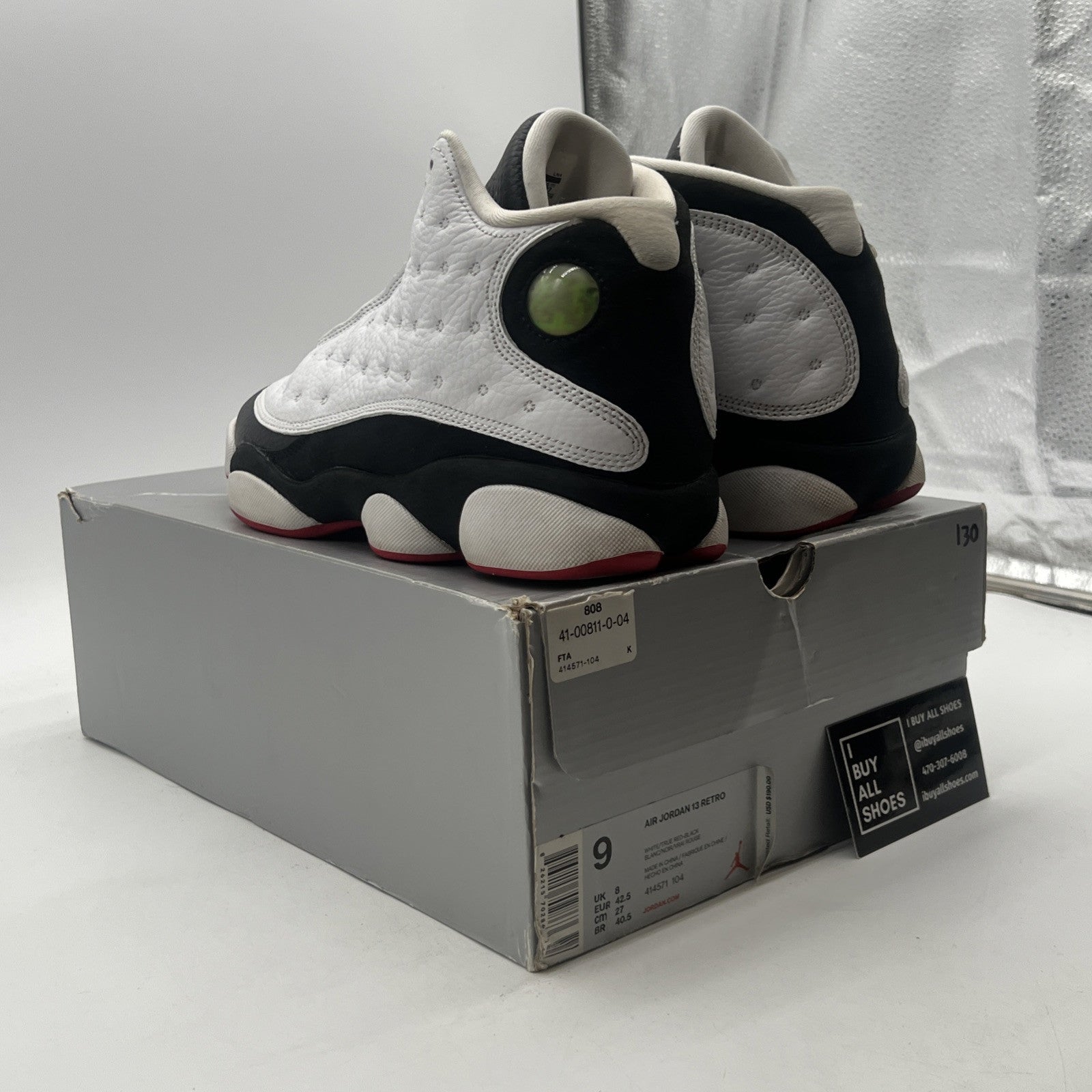 Size 9 - Air Jordan 13 Retro He Got Game 2018 (414571-104)
