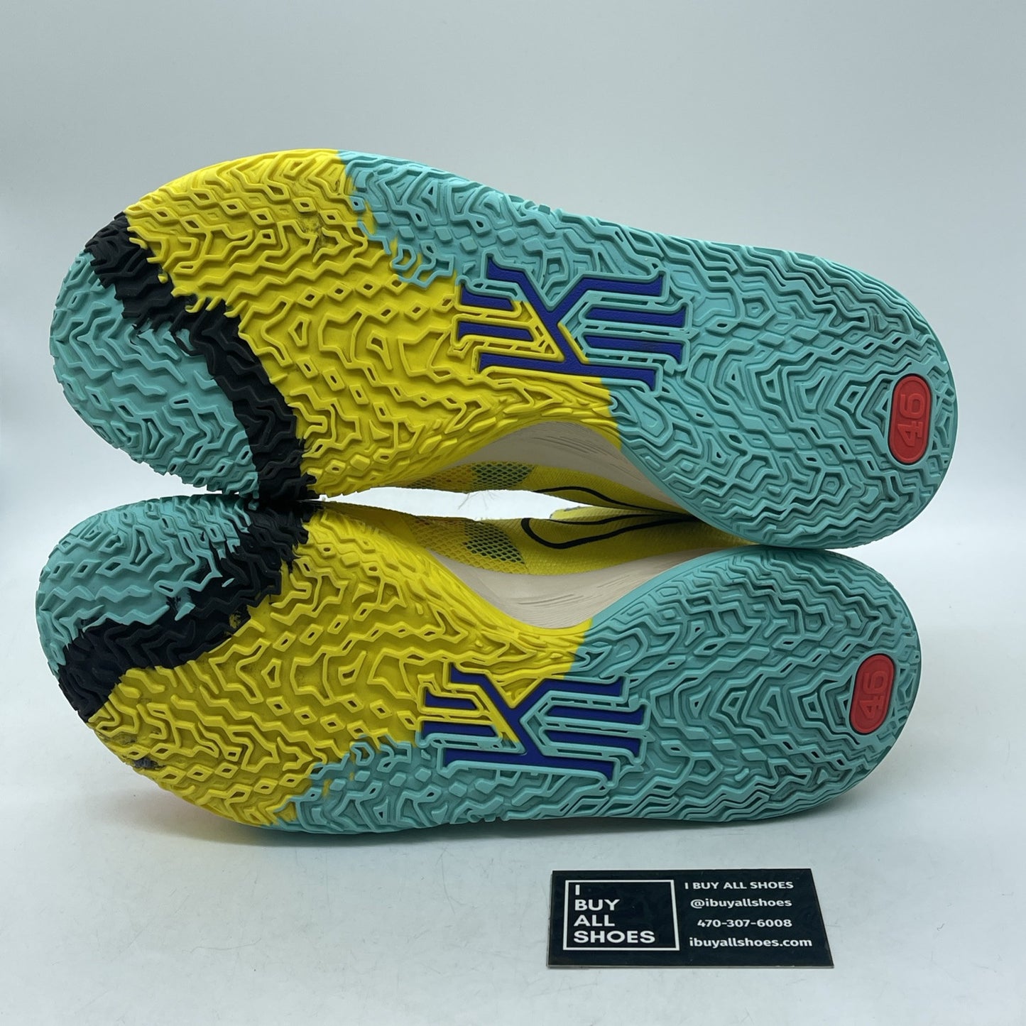 Size 12 - Nike Kyrie 7 EP 1 World 1 People Yellow Black Suede (CQ9327-700)
