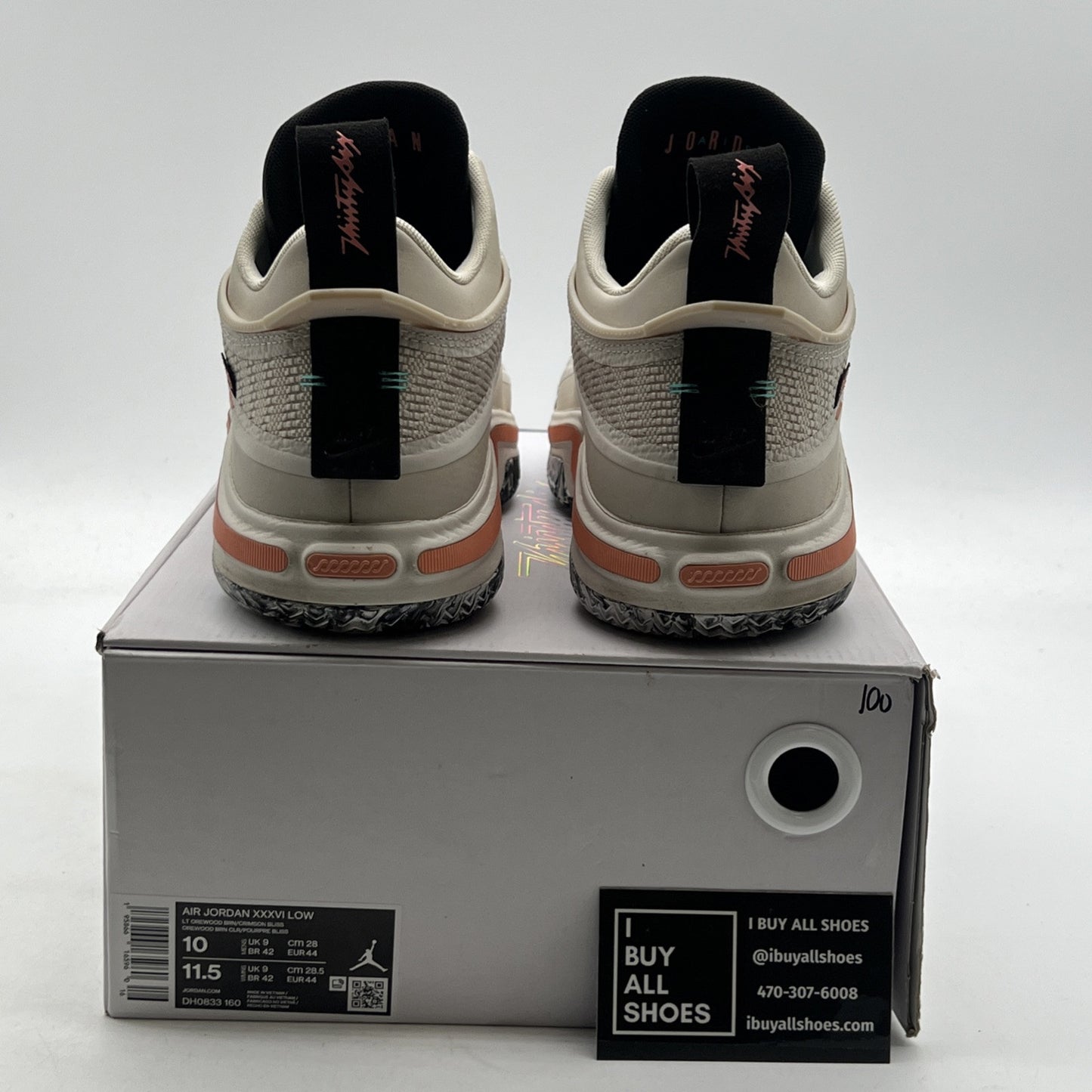 Size 10 - Air Jordan 36 Low Ground Up (DH0833-160)