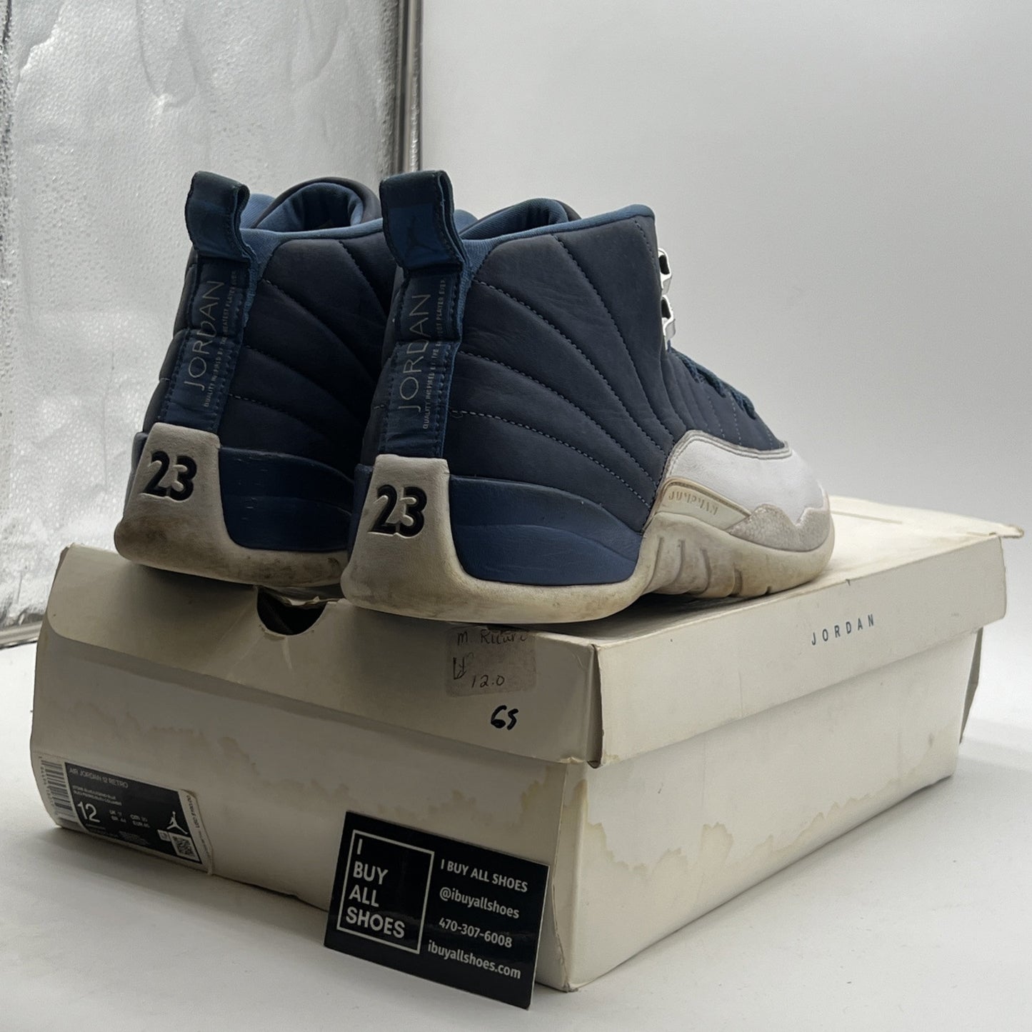 Size 12 - Air Jordan 12 Retro Indigo 2020 (130690-404)