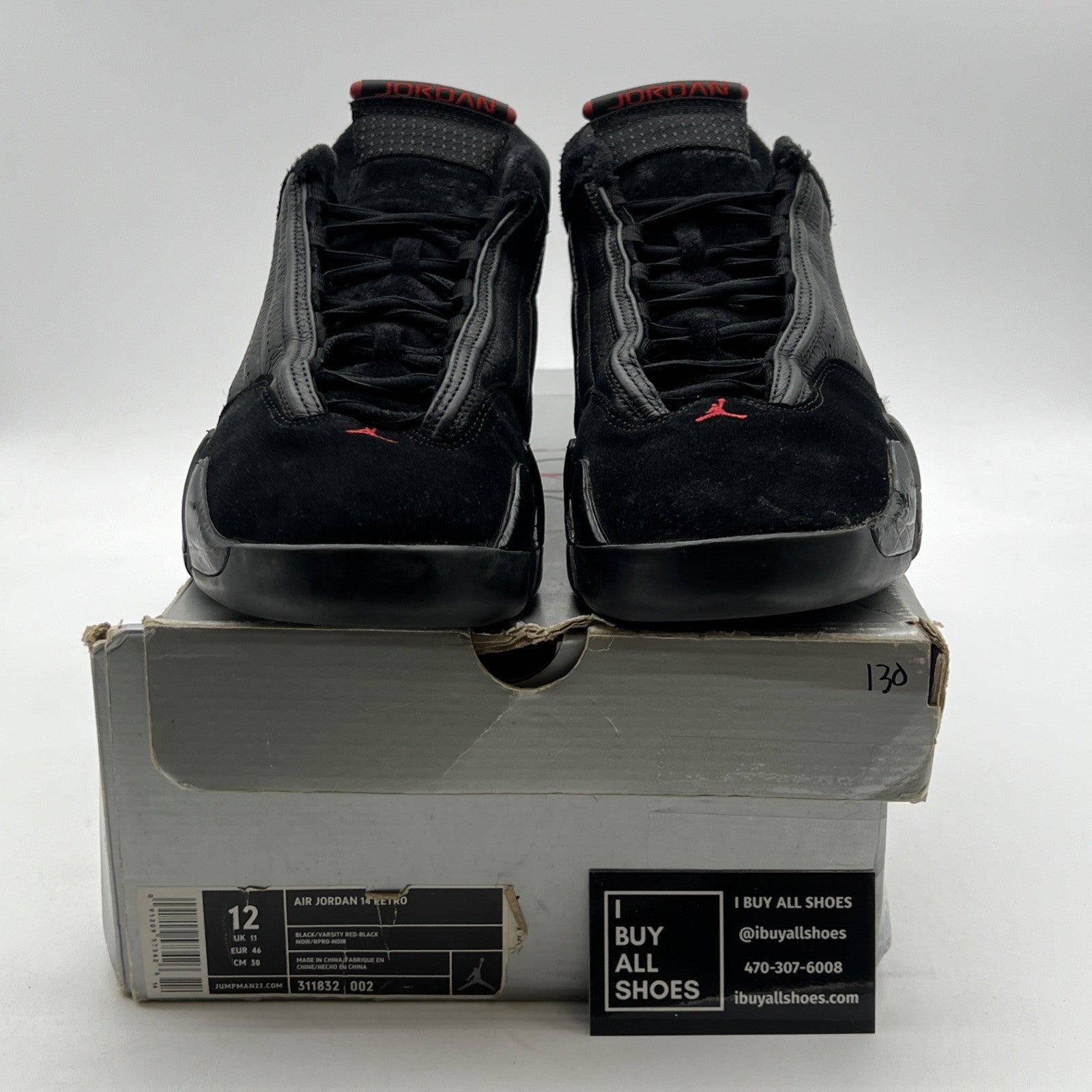 Size 12 - Air Jordan 14 Retro 2005 Last Shot (311832-002)