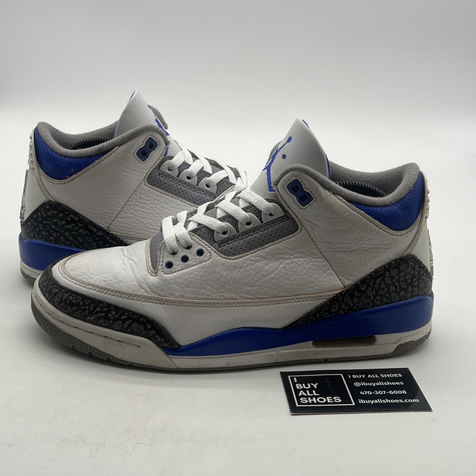 Size 9.5 - Air Jordan 3 Retro Mid Racer Blue (CT8532-145)