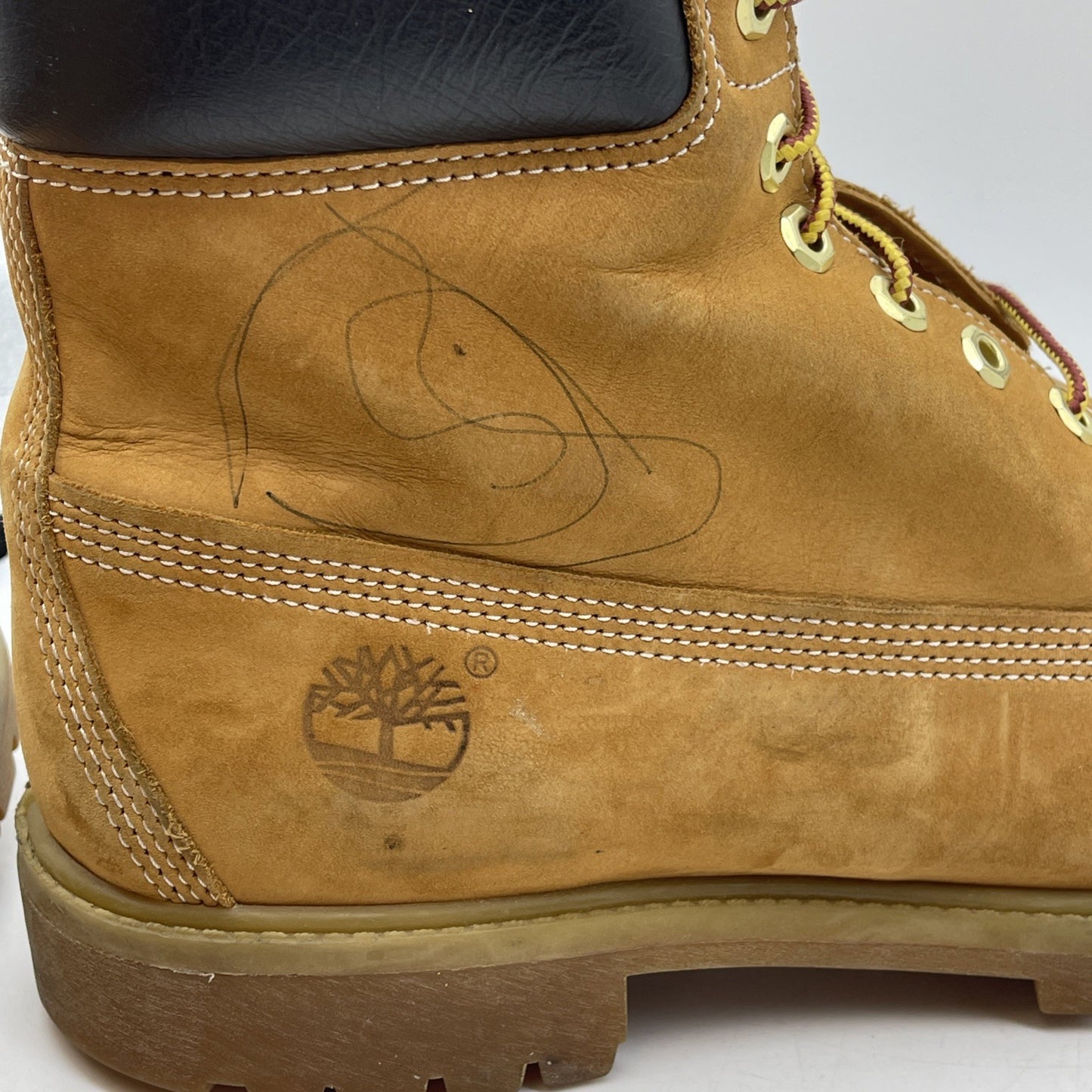 Size 11.5 - Timberland 6 Inch Basic Waterproof Boots Wheat Nubuck