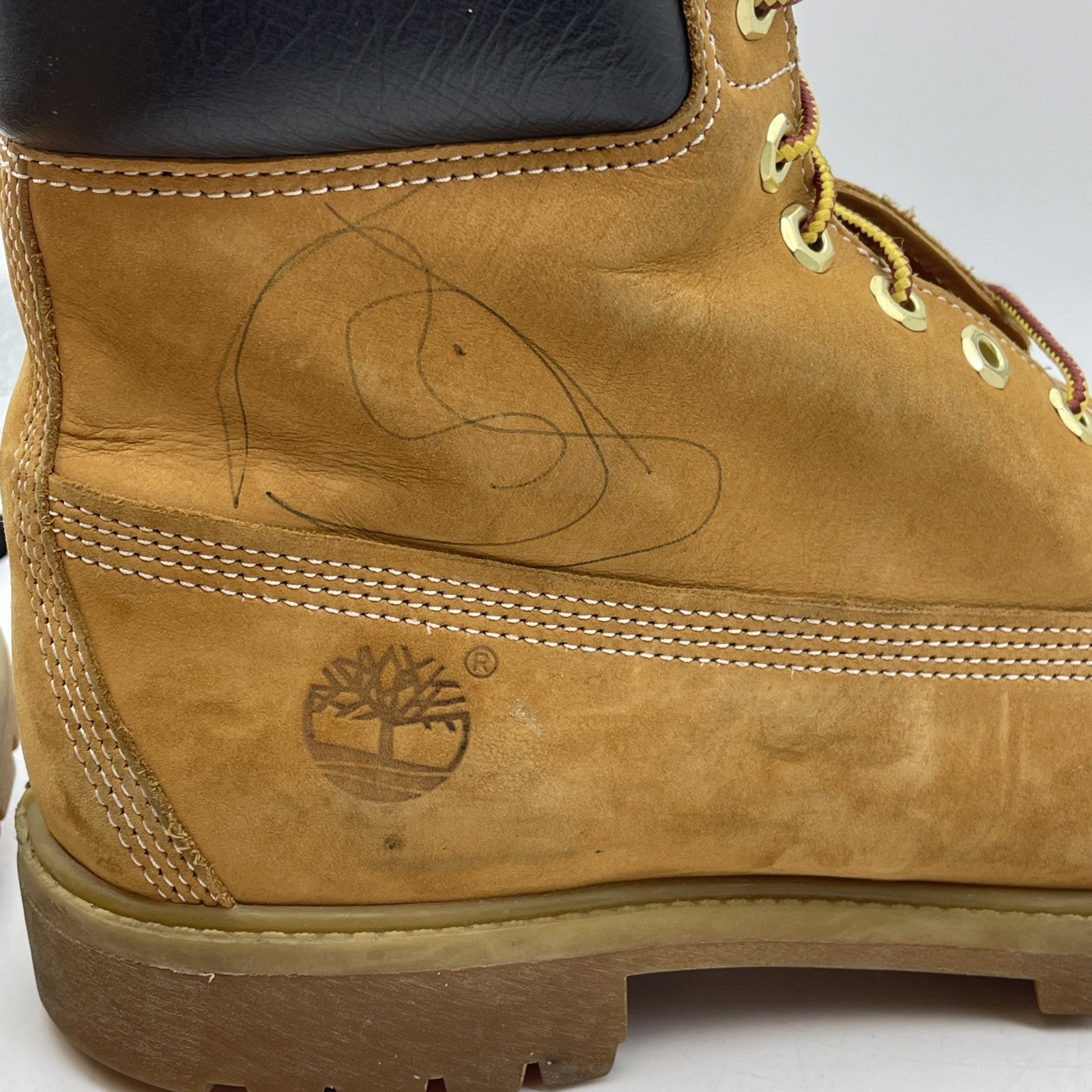 Size 11.5 - Timberland 6 Inch Basic Waterproof Boots Wheat Nubuck