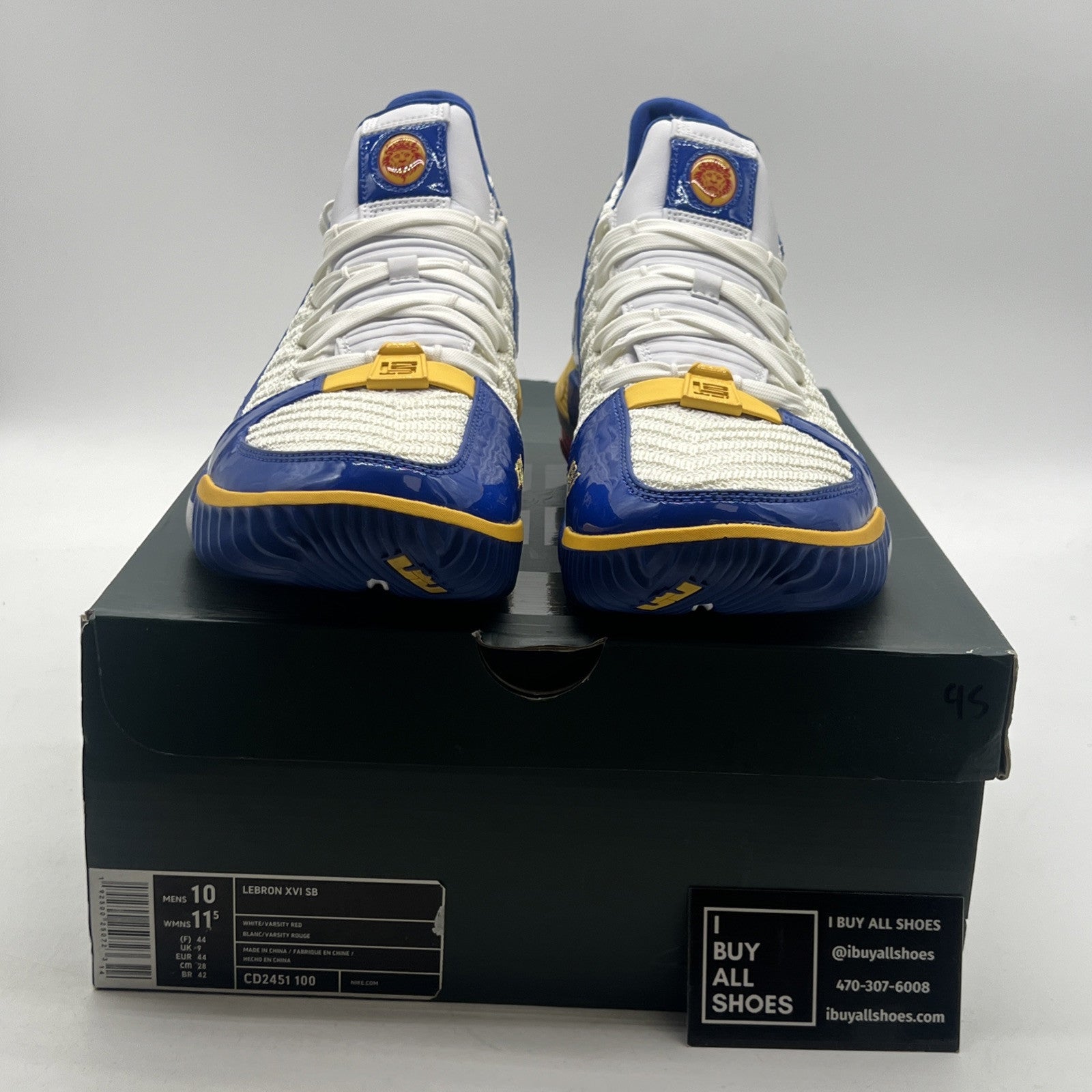 Size 10 - Nike LeBron 16 SuperBron (CD2451-100)