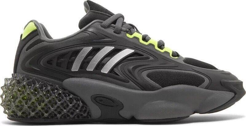 Size 14 - Adidas 4D Krazed Black Solar Yellow (GX9595)