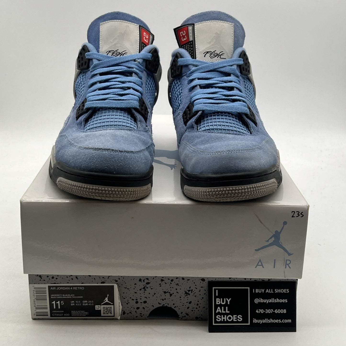 Size 11.5 - Air Jordan 4 Retro Mid University Blue (CT8527-400)