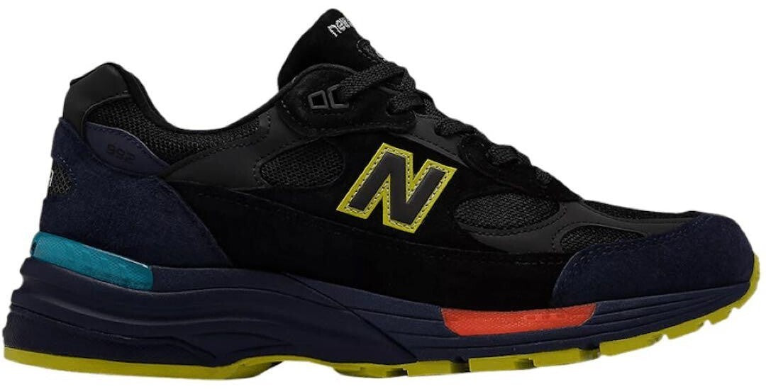 Size 10 - New Balance 992 Made in USA Black Purple (M992LT)