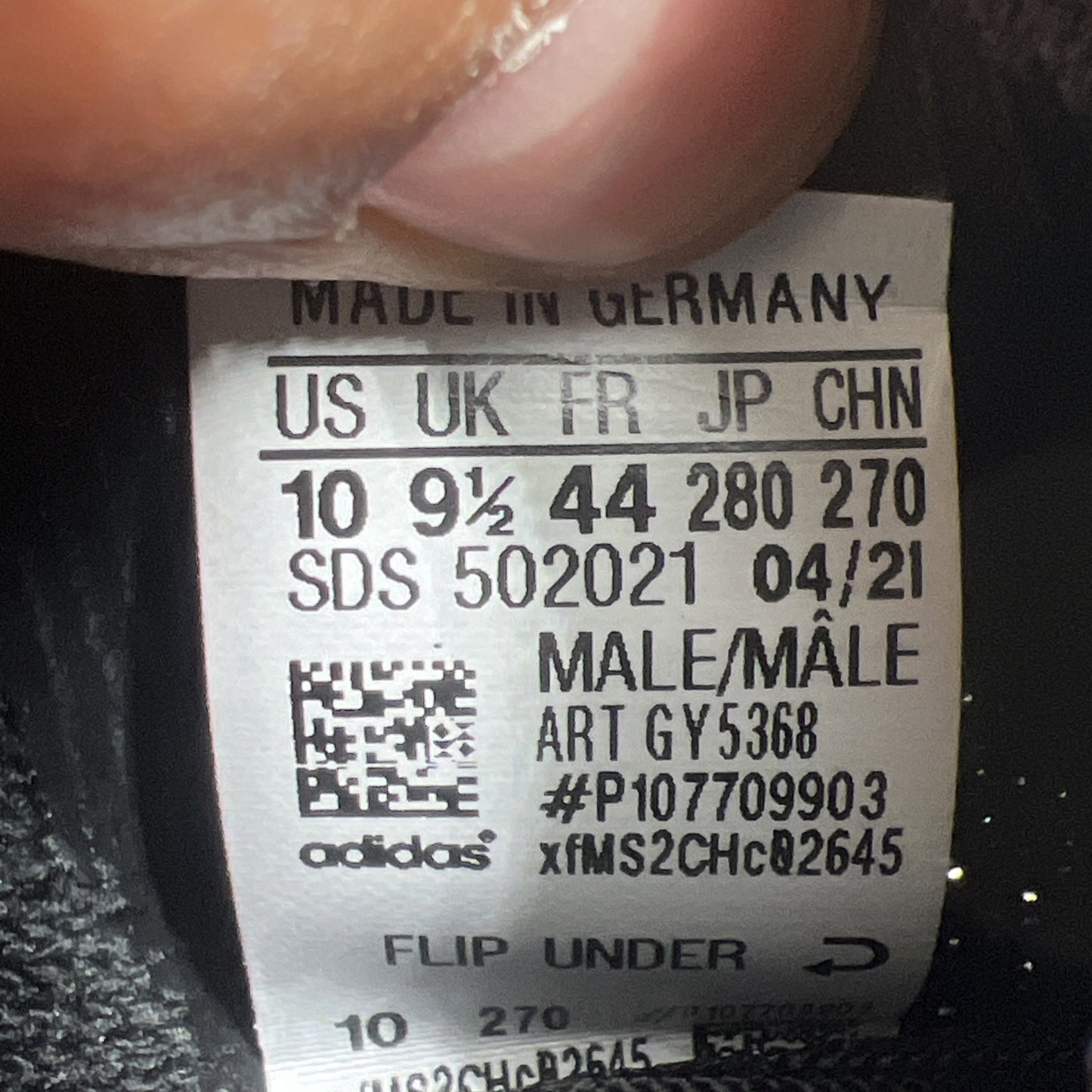 Size 10 - Adidas Yeezy 450 Dark Slate - (GY5368)