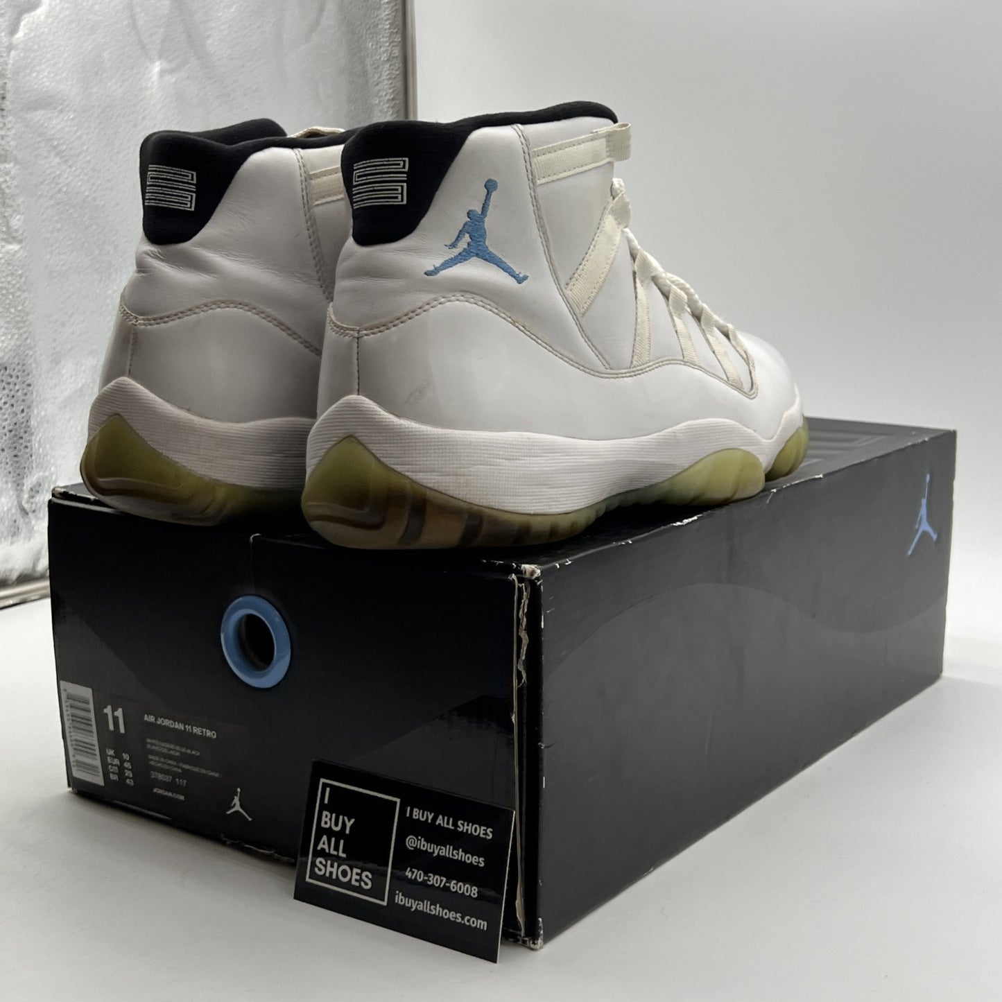 Size 11 - Air Jordan 11 Retro High Legend Blue (378037-117)