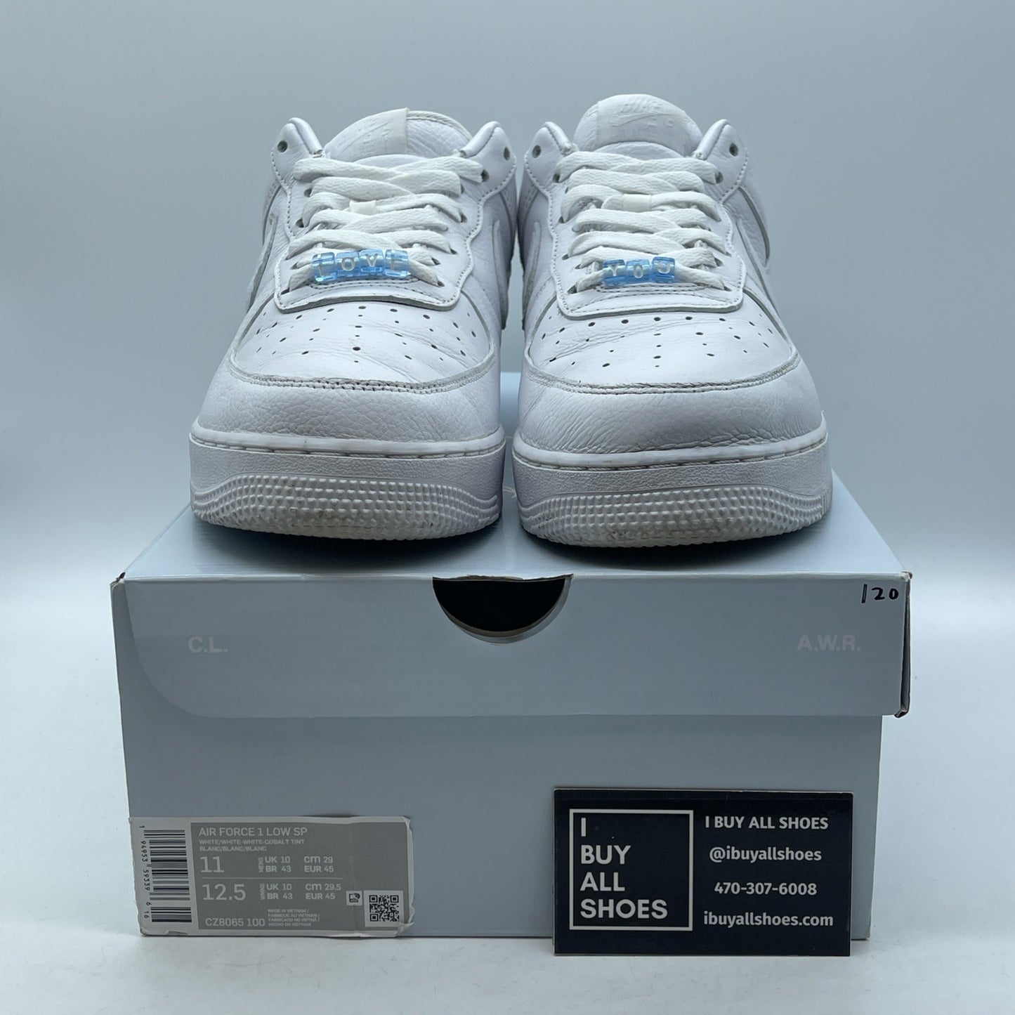 Size 11 - Nike Air Force 1 x NOCTA Low Certified Lover Boy White (CZ8065-100)