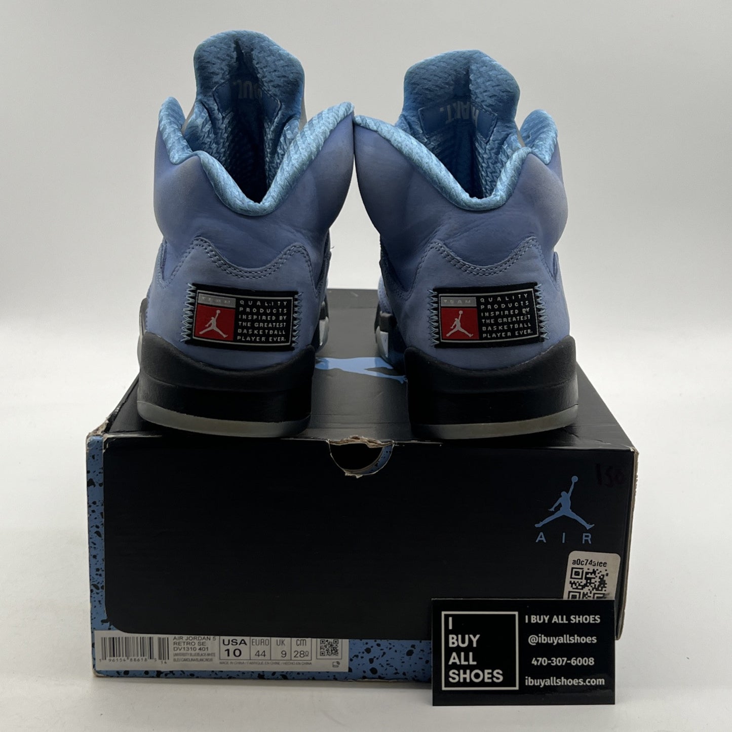 Size 10 - Air Jordan 5 Retro SE Mid UNC (DV1310-401)