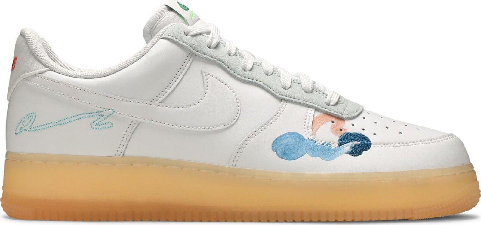 Size 15 - Nike Mayumi Yamase x Air Force 1 Flyleather Earth Day (DB3598-100)