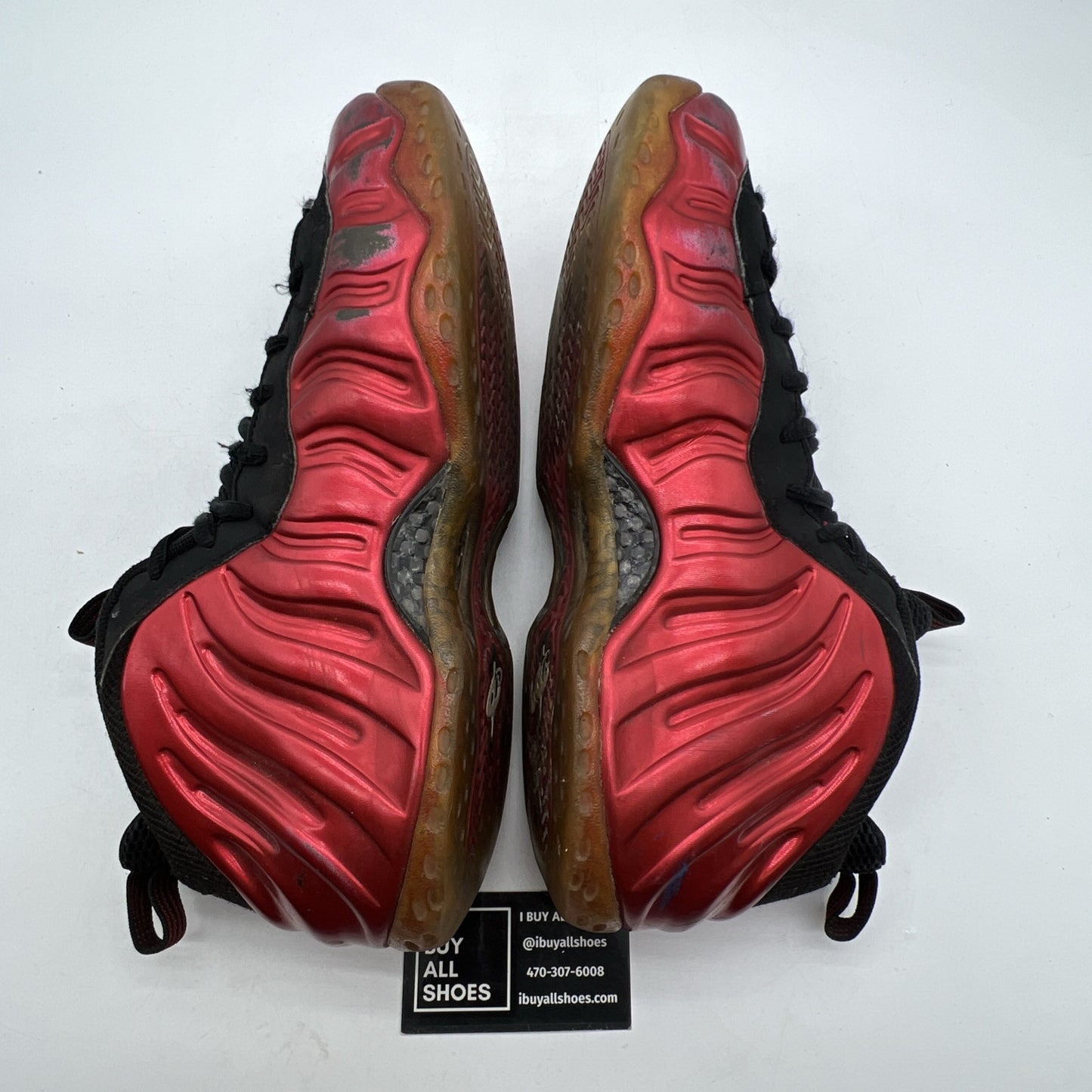 Size 11 - Nike Air Foamposite One 2012 Metallic Red (314996-610)