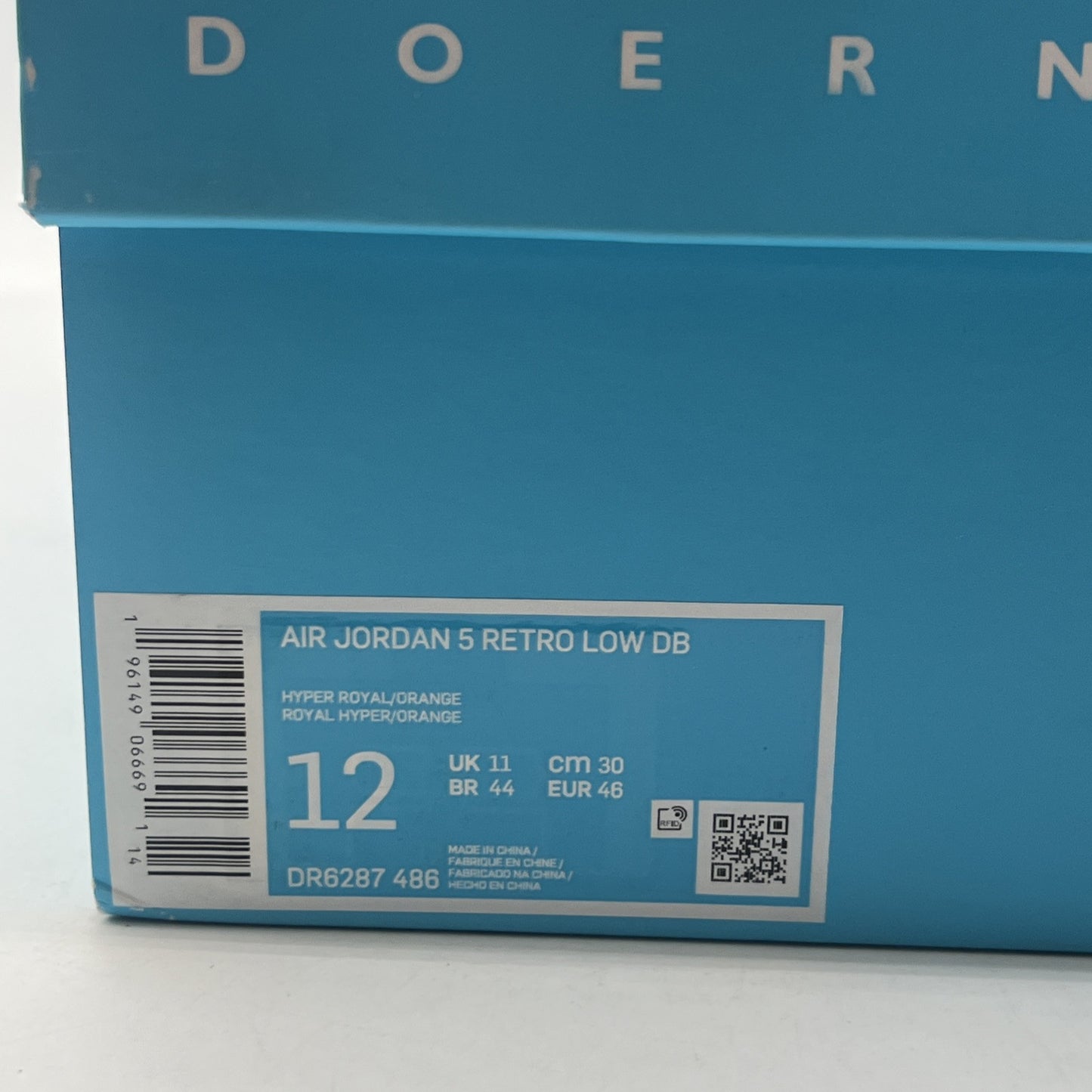 Size 12 - Air Jordan 5 Retro Low Doernbecher 2022 (DR6287-476)