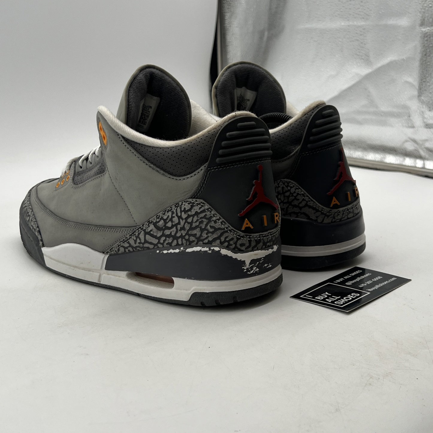 Size 12 - Air Jordan 3 Retro Mid Cool Grey (414571-164)