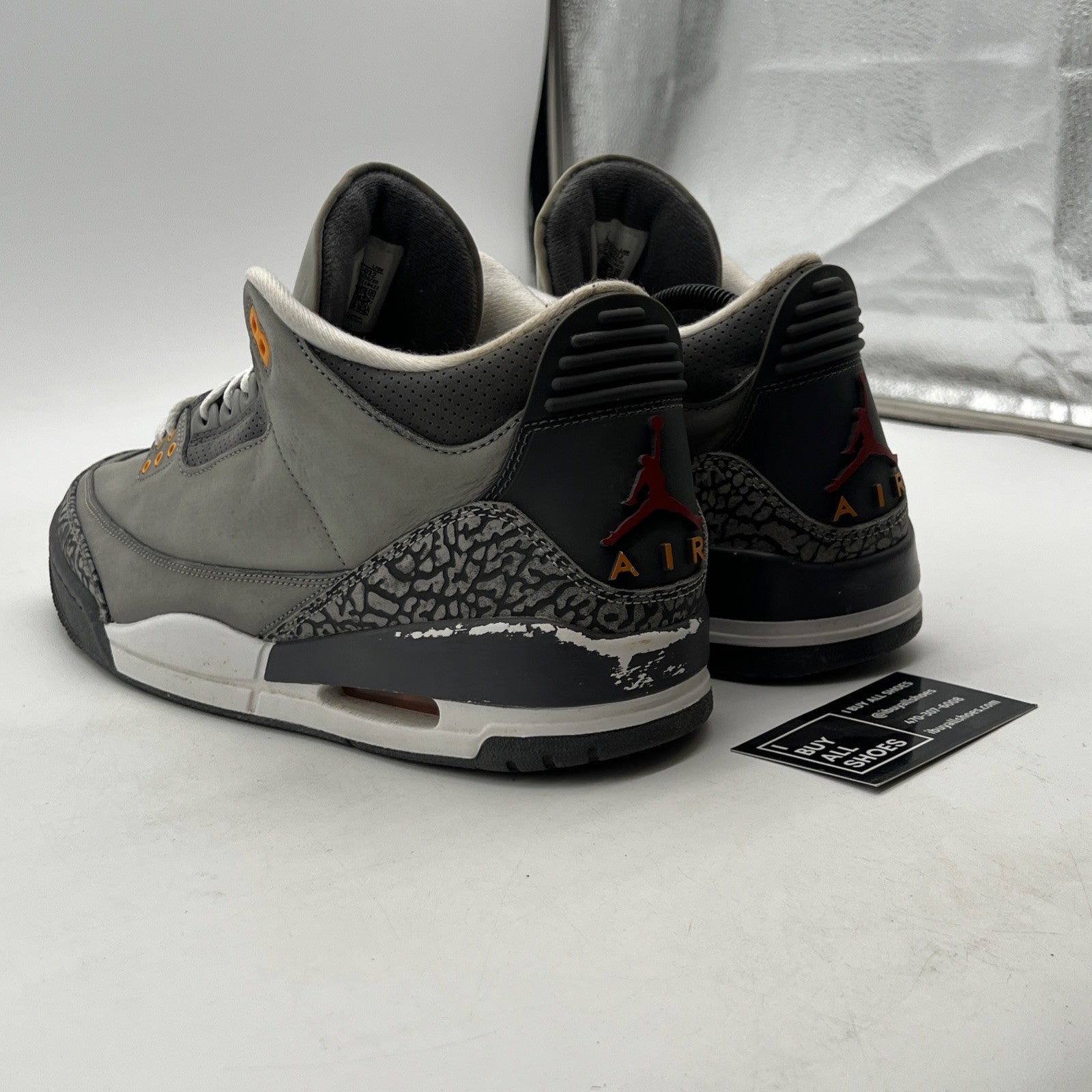Size 12 - Air Jordan 3 Retro Mid Cool Grey (414571-164)