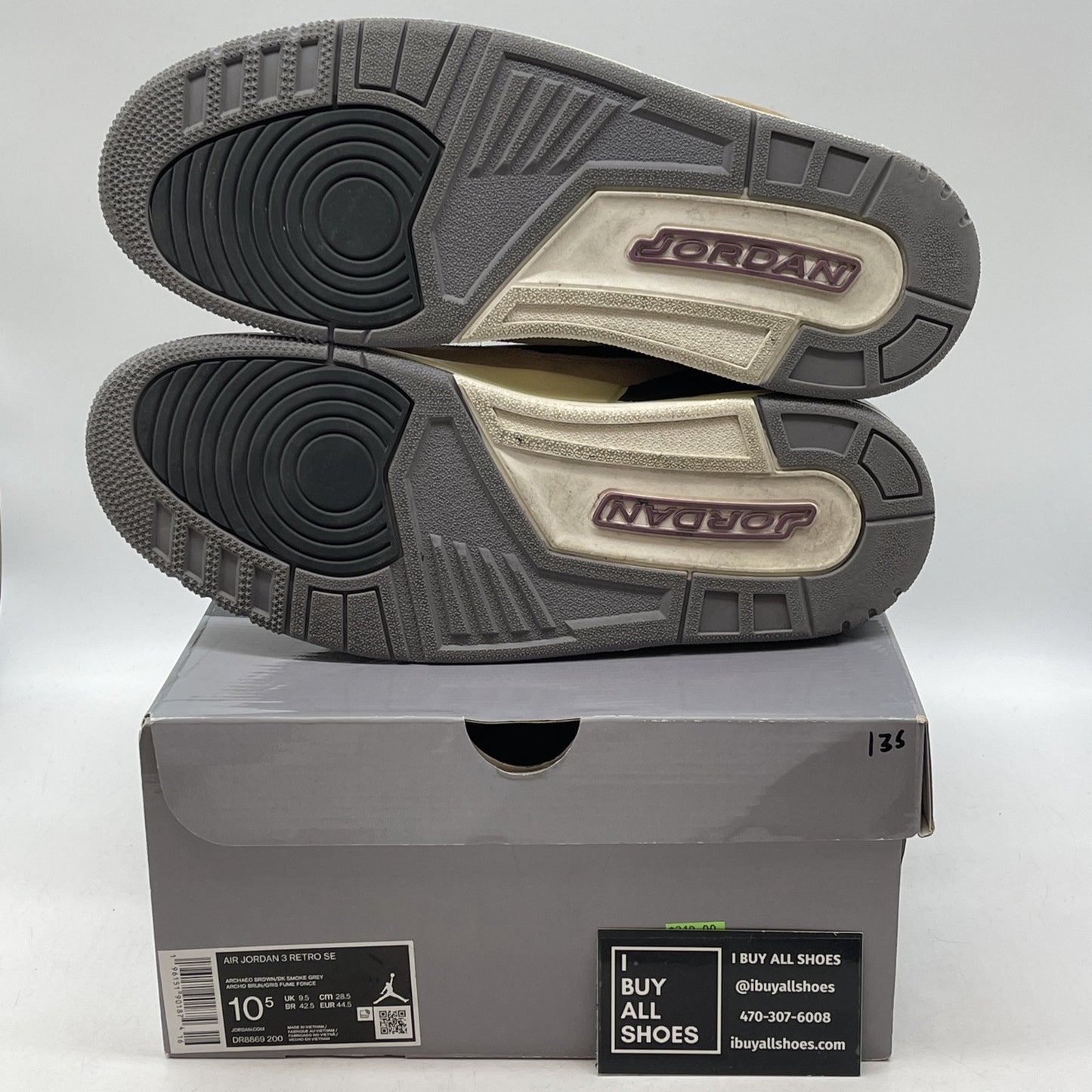 Size 10.5 - Air Jordan 3 Retro SE Winterized Brown Black Suede (DR8869-200)