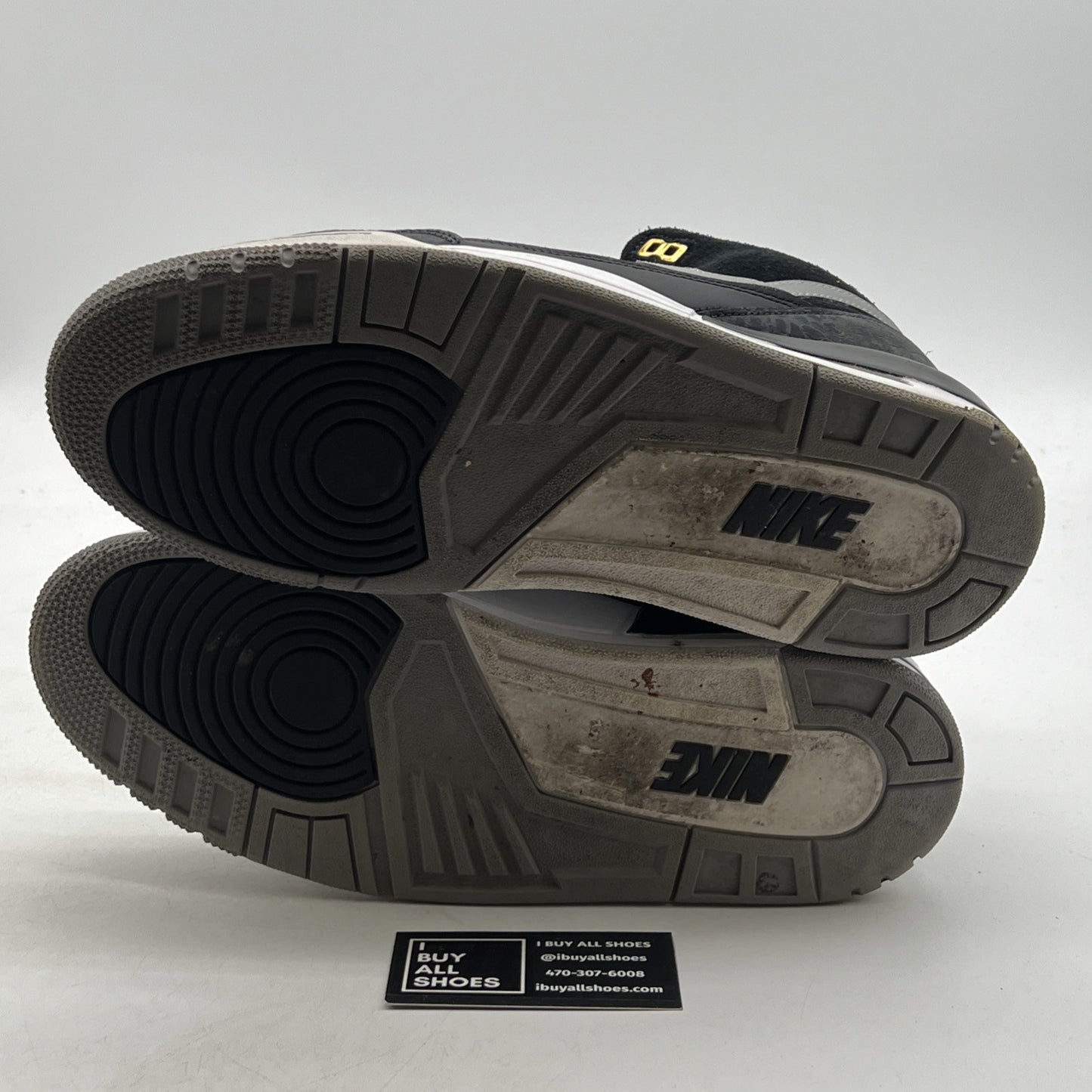 Size 11.5 - Air Jordan 3 Retro Tinker SP Black Cement 2019 (CK4348-007)