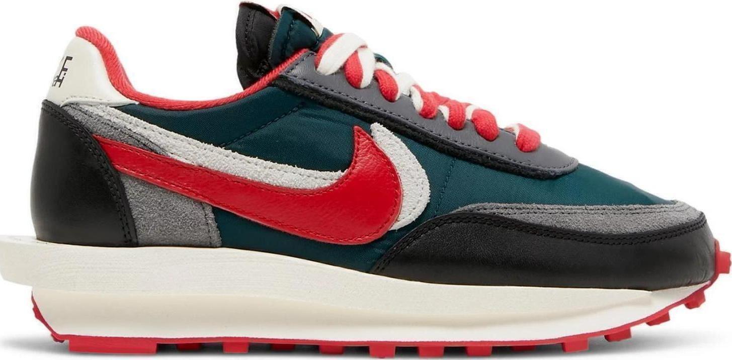 Size 11 - Nike sacai x Undercover x LDWaffle Midnight Spruce University Red