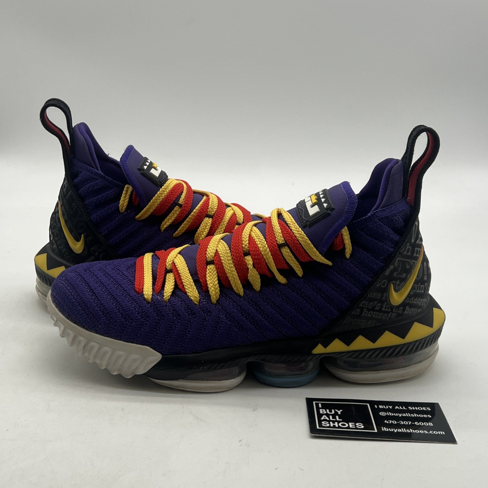 Size 8 - Nike LeBron 16 Martin (CI1520-500)