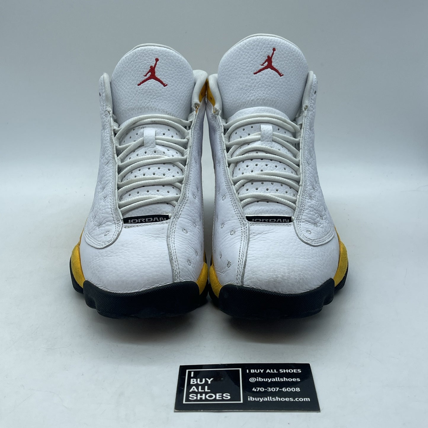 Size 10.5 - Jordan 13 Del Sol 2022 Yellow White Suede Leather (414571-167)