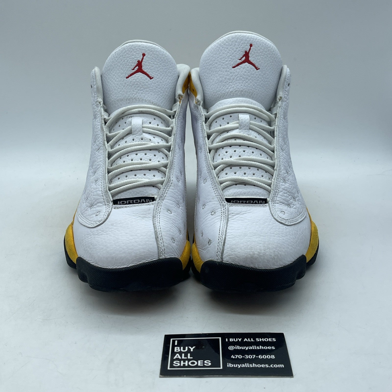 Size 10.5 - Jordan 13 Del Sol 2022 Yellow White Suede Leather (414571-167)