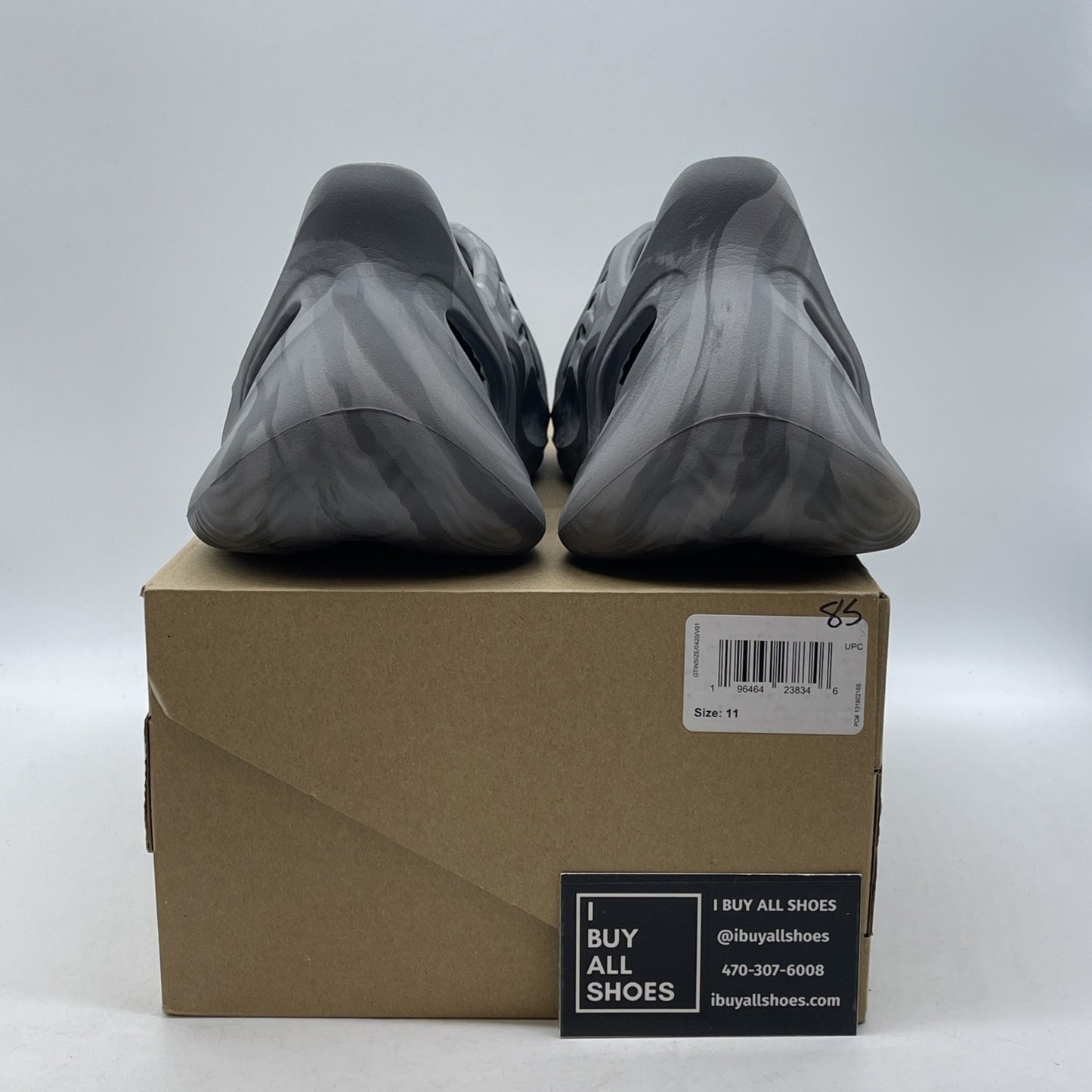 Size 11 - NEW YEEZY Foam Runner MX Granite Grey Rubber   (IE4931)