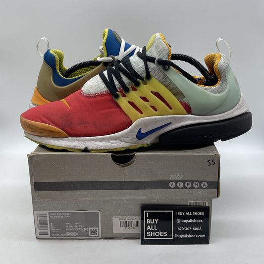 Size L 11-13 - Nike Air Presto What The Red Blue Suede (DM9554-900)