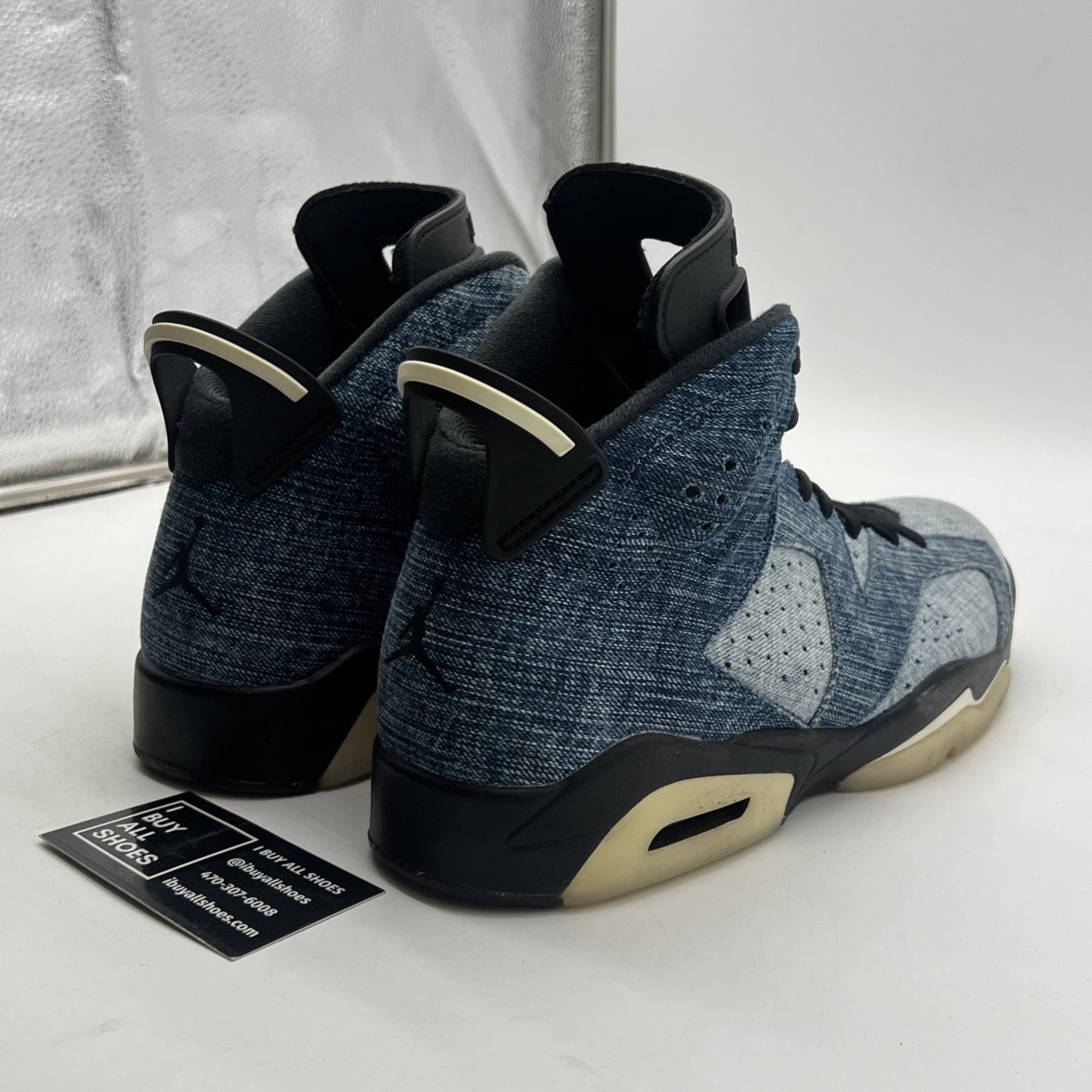 Size 10.5 - Air Jordan 6 Retro Washed Denim (CT5350-401)